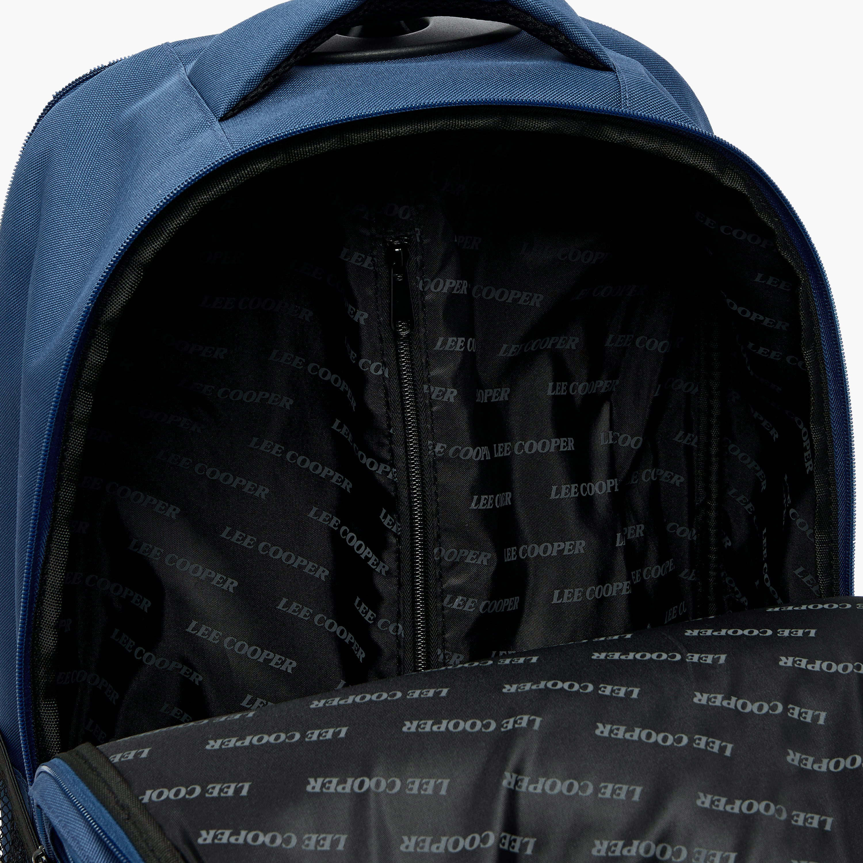 Lee Cooper Printed 3-Piece School Trolley Bag Set for Kids 13 Years+ with Lunch Bag and Pencil Pouch-school-bagsandbackpacks-backpacks-image-8