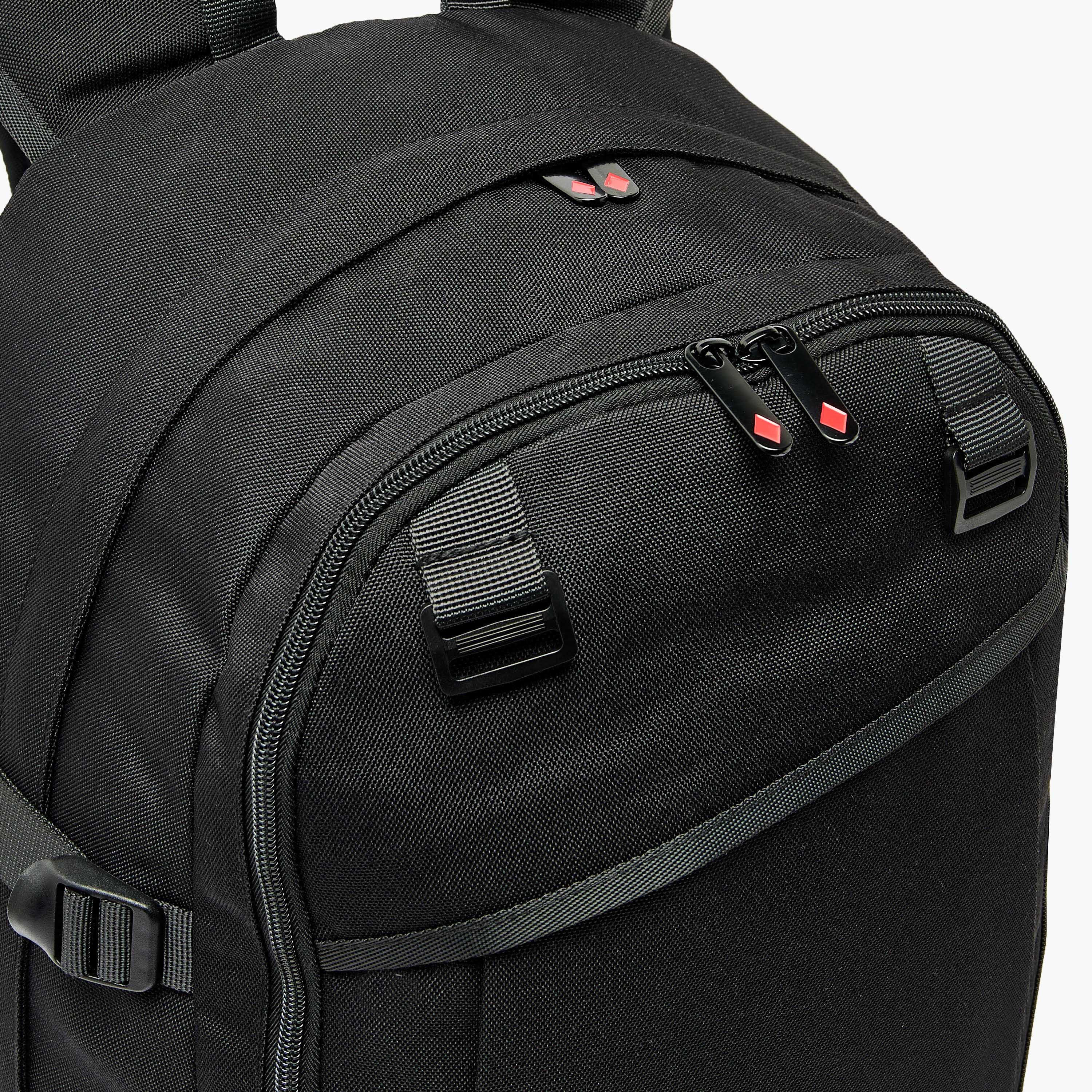 Lee Cooper Solid School Backpack for Kids 13 Years+ with Padded Shoulder Straps-boys-accessories-bagsandbackpacks-image-3