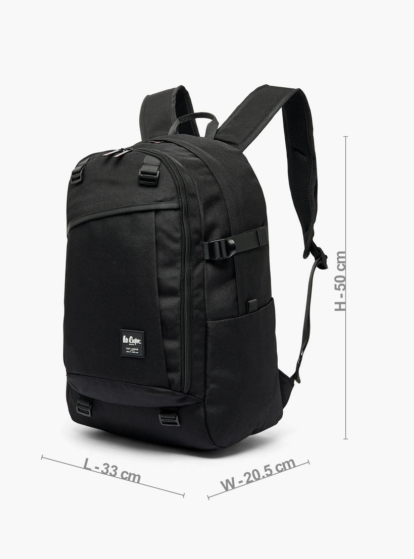 Lee Cooper Solid School Backpack for Kids 13 Years+ with Padded Shoulder Straps-boys-accessories-bagsandbackpacks-image-6