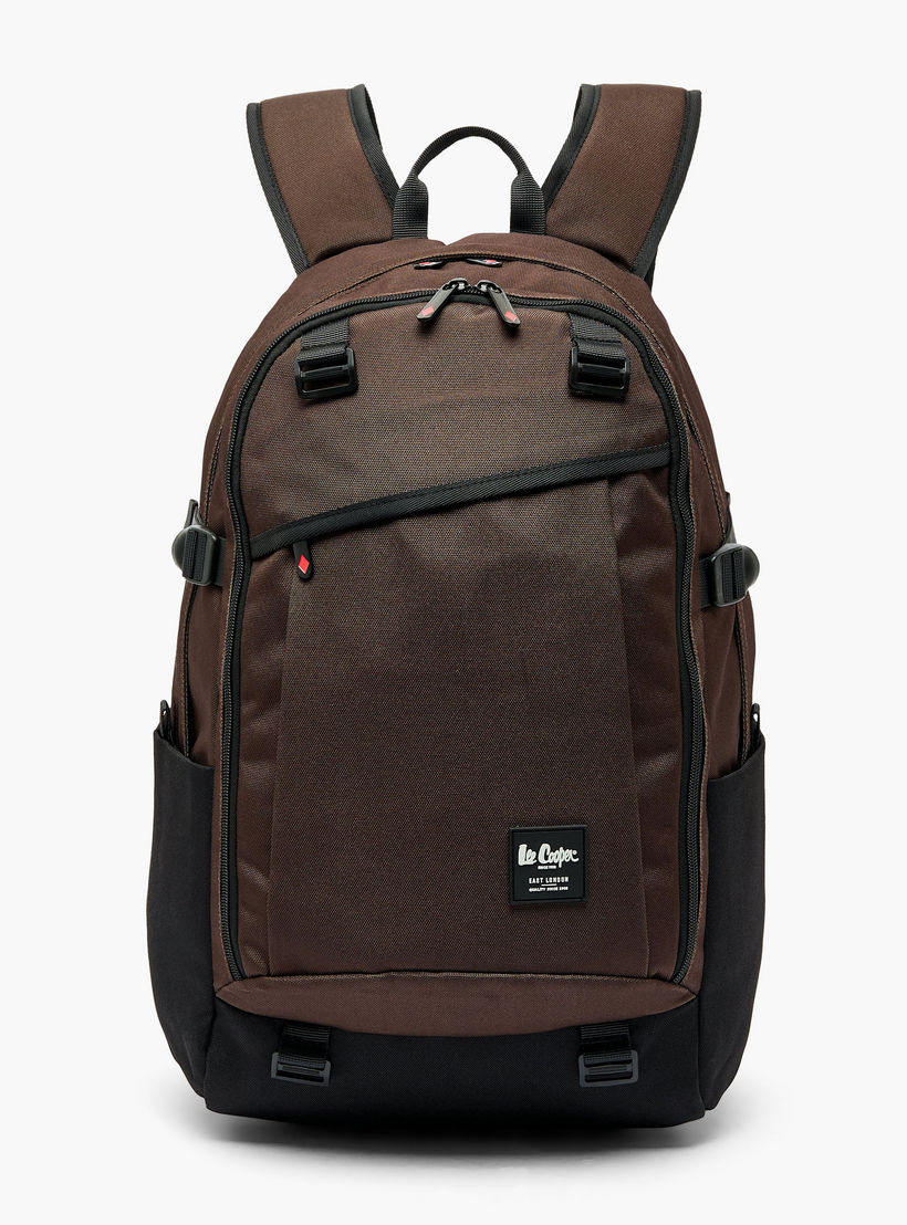 Lee Cooper Solid School Backpack for Kids 13 Years+ with Padded Shoulder Straps-boys-accessories-bagsandbackpacks-image-1