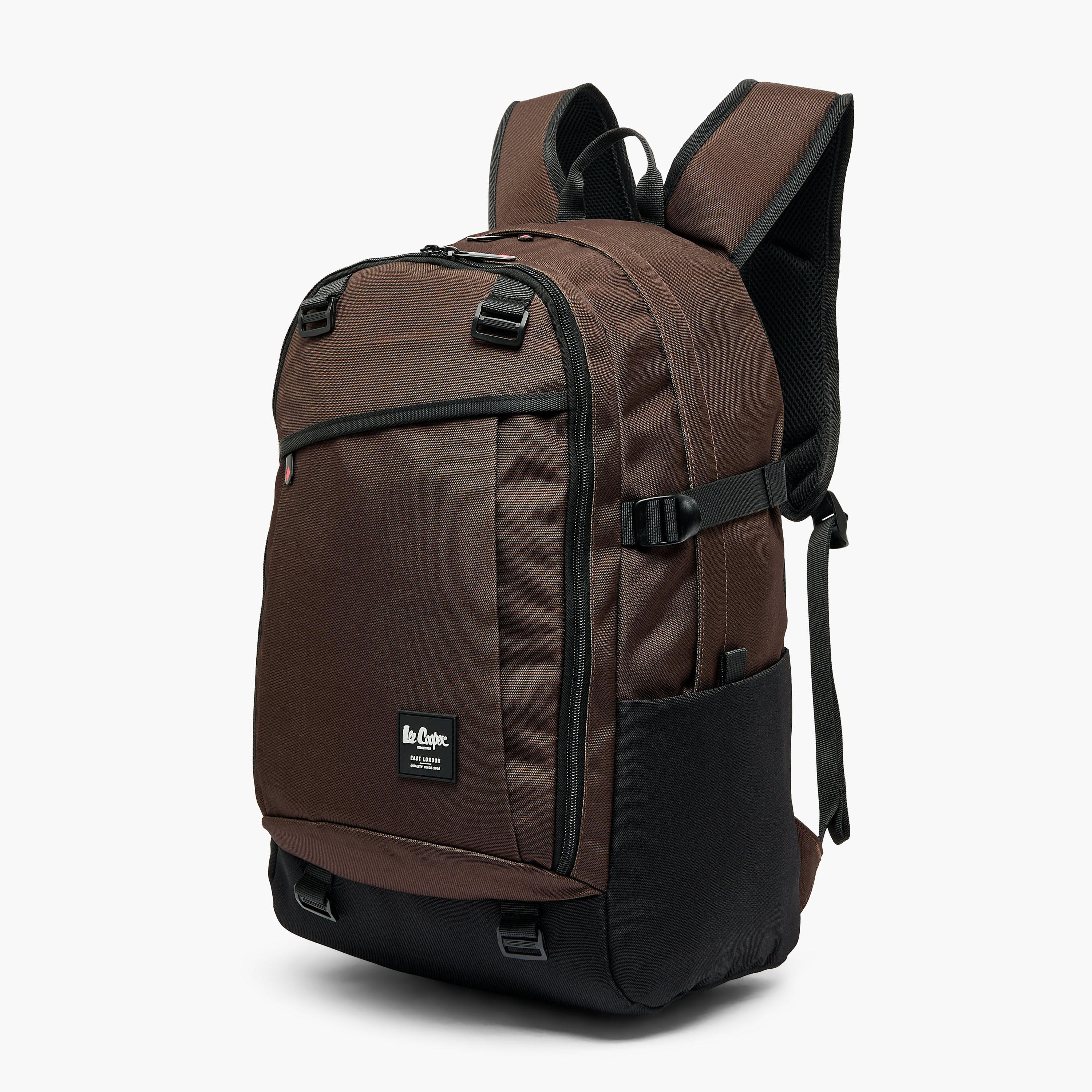 Lee Cooper Solid School Backpack for Kids 13 Years+ with Padded Shoulder Straps-boys-accessories-bagsandbackpacks-image-7