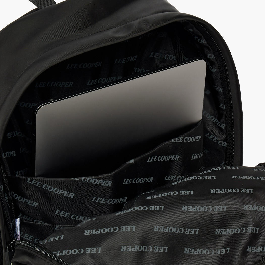 Lee Cooper Solid Backpack for Kids 13 Years+ with Padded Shoulder Straps-boys-accessories-bagsandbackpacks-image-4