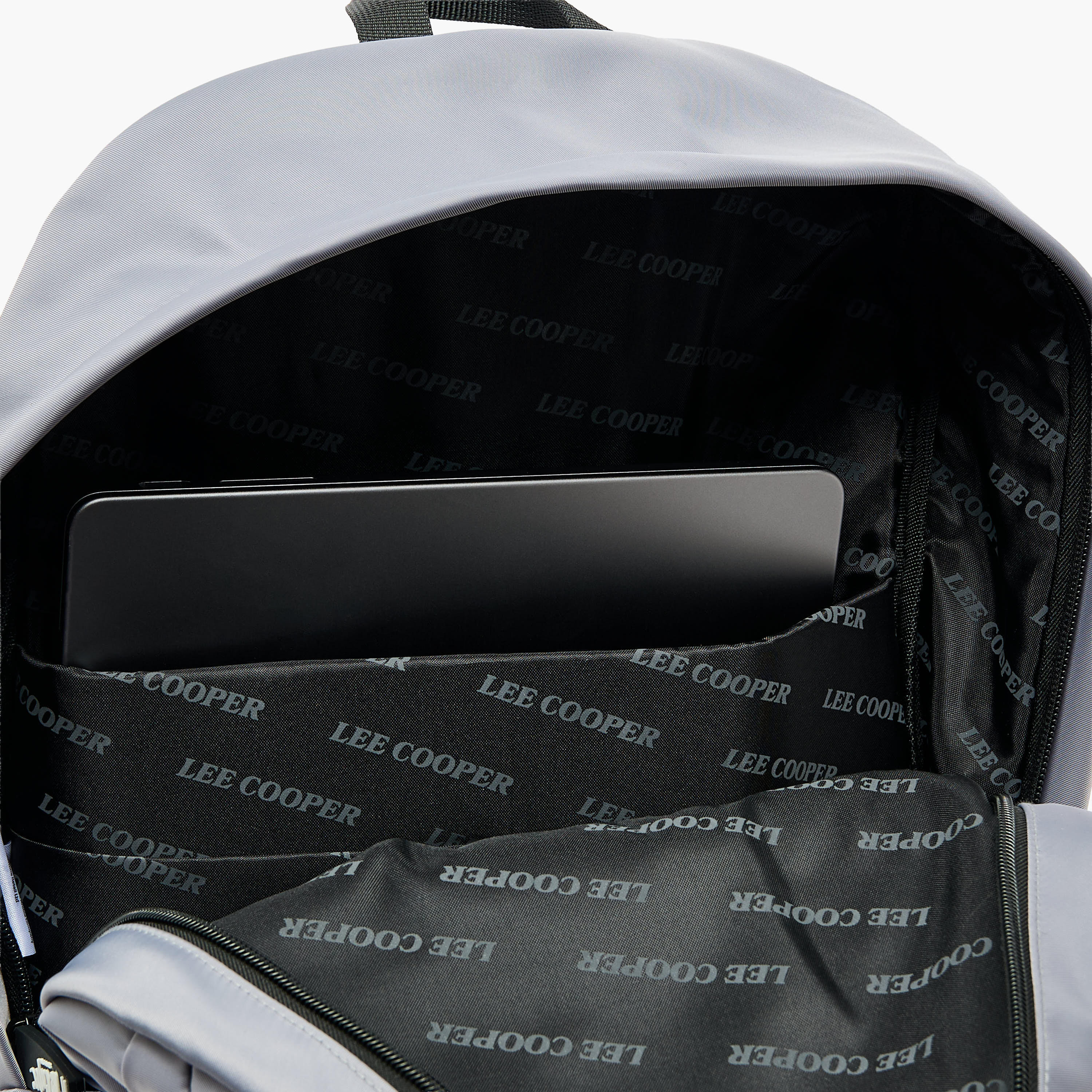 Lee Cooper Solid Backpack for Kids 13 Years+ with Padded Shoulder Straps-boys-accessories-bagsandbackpacks-image-4
