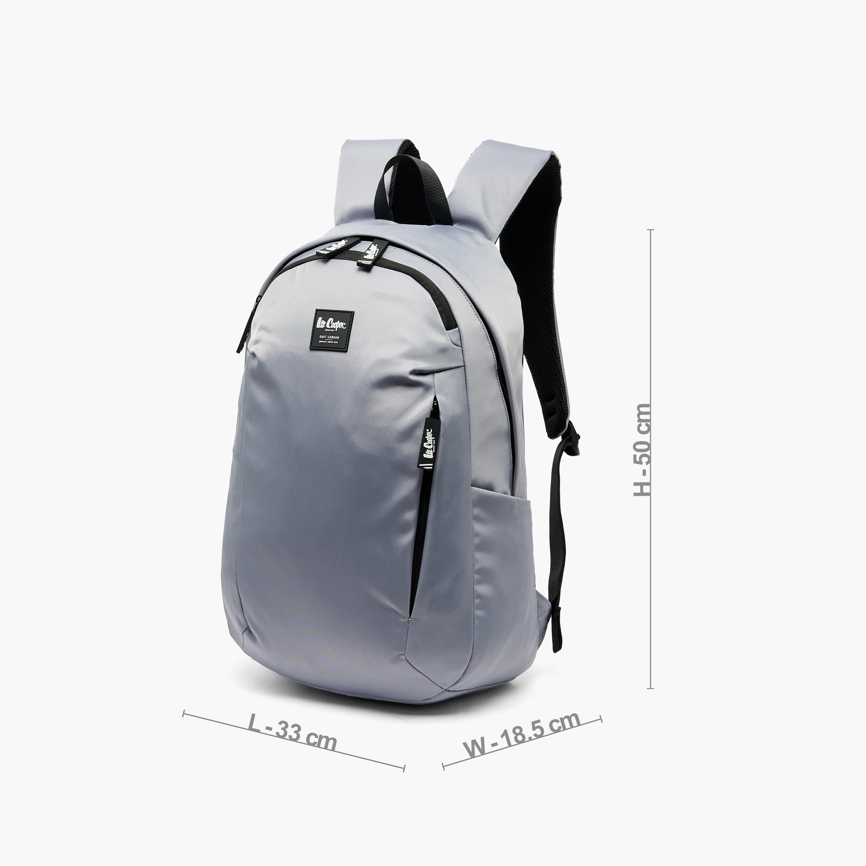 Lee Cooper Solid Backpack for Kids 13 Years+ with Padded Shoulder Straps-boys-accessories-bagsandbackpacks-image-6