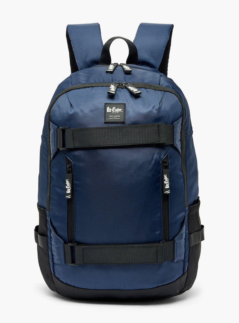 Lee Cooper Solid Backpack for Kids 13 Years+ with Padded Shoulder Straps-boys-accessories-bagsandbackpacks-image-1