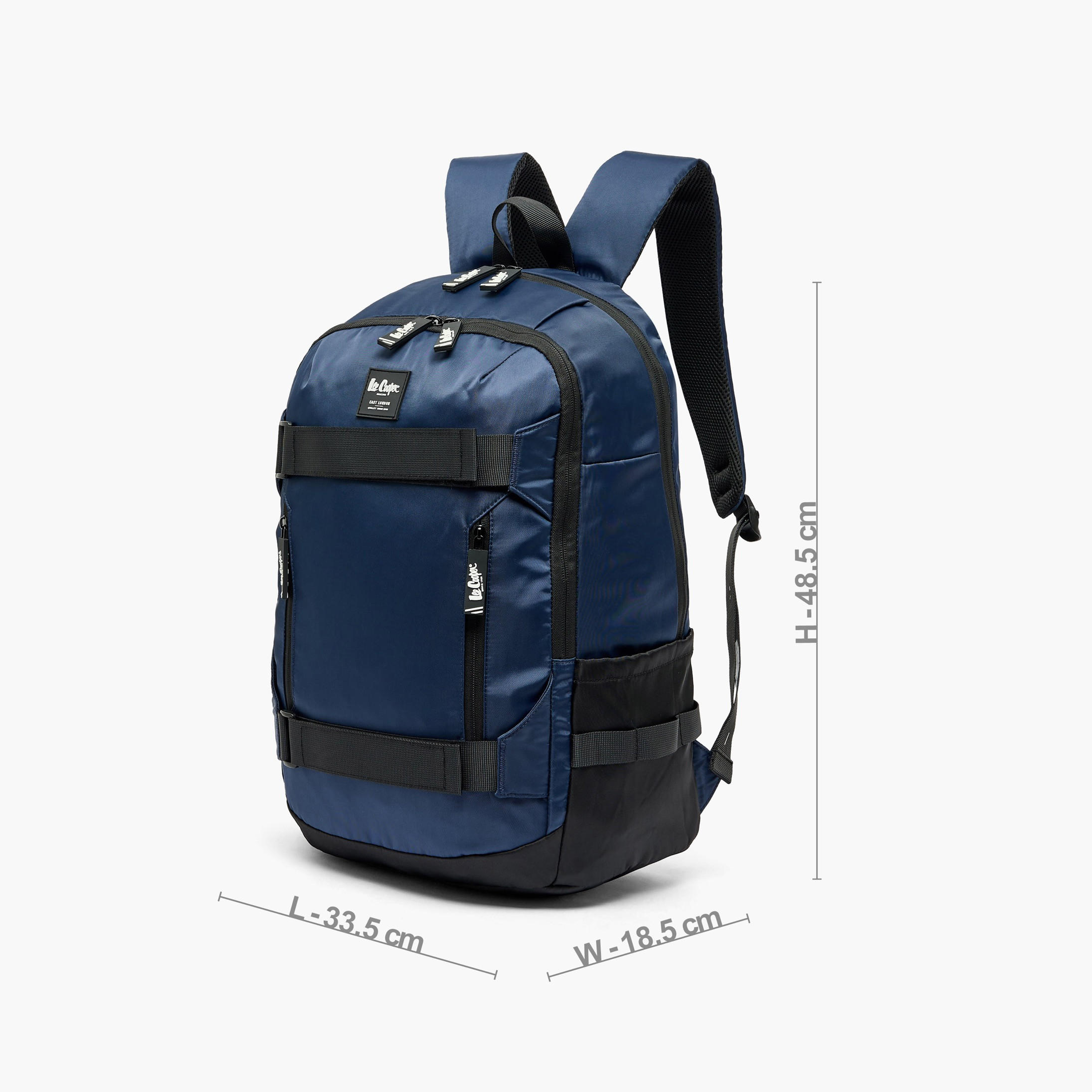 Lee Cooper Solid Backpack for Kids 13 Years+ with Padded Shoulder Straps-boys-accessories-bagsandbackpacks-image-6