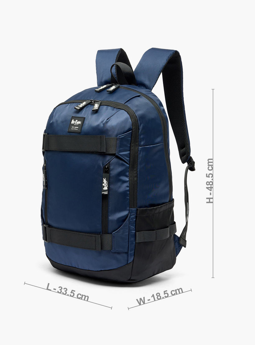Lee Cooper Solid Backpack for Kids 13 Years+ with Padded Shoulder Straps-boys-accessories-bagsandbackpacks-image-6