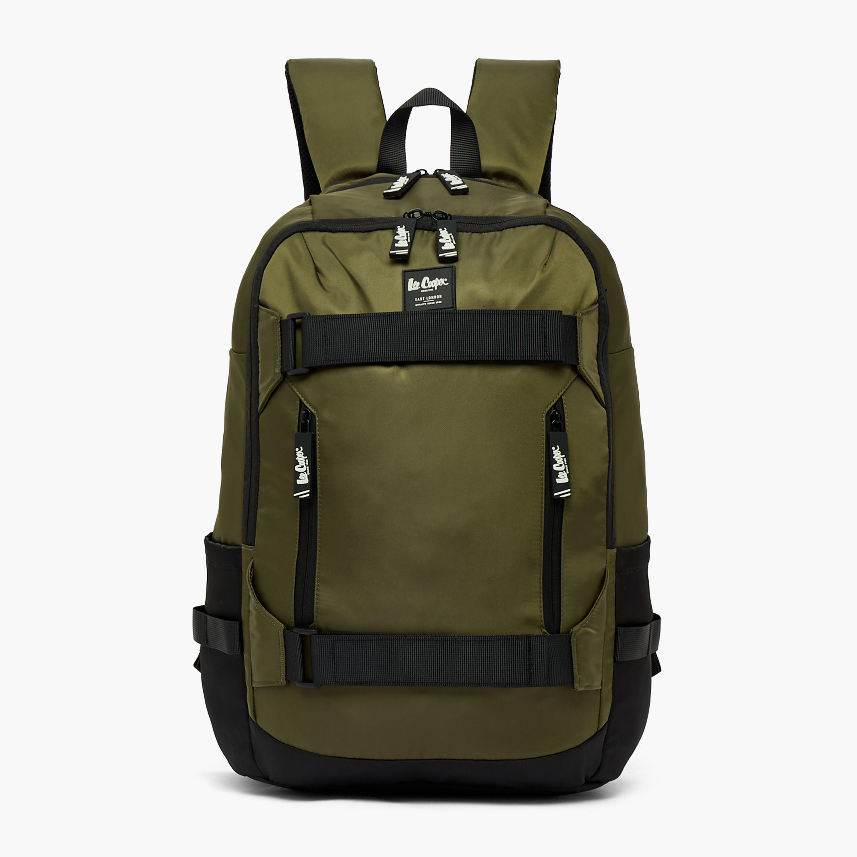 Lee Cooper Solid Backpack for Kids 13 Years+ with Padded Shoulder Straps-boys-accessories-bagsandbackpacks-image-1
