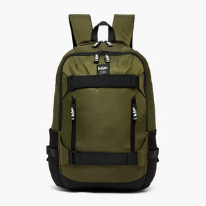 Lee Cooper Solid Backpack for Kids 13 Years+ with Padded Shoulder Straps-school-image-1