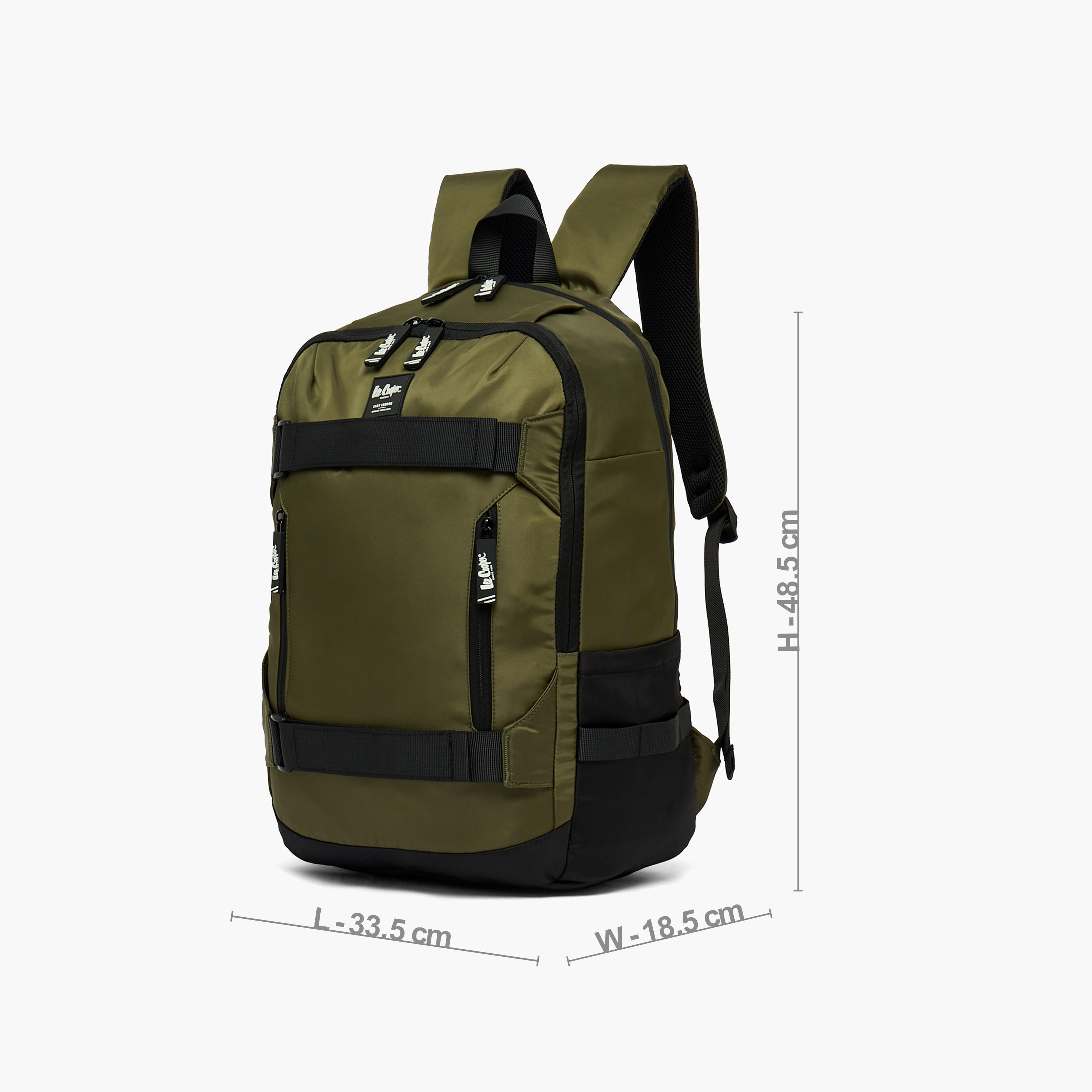 Lee Cooper Solid Backpack for Kids 13 Years+ with Padded Shoulder Straps-boys-accessories-bagsandbackpacks-image-6