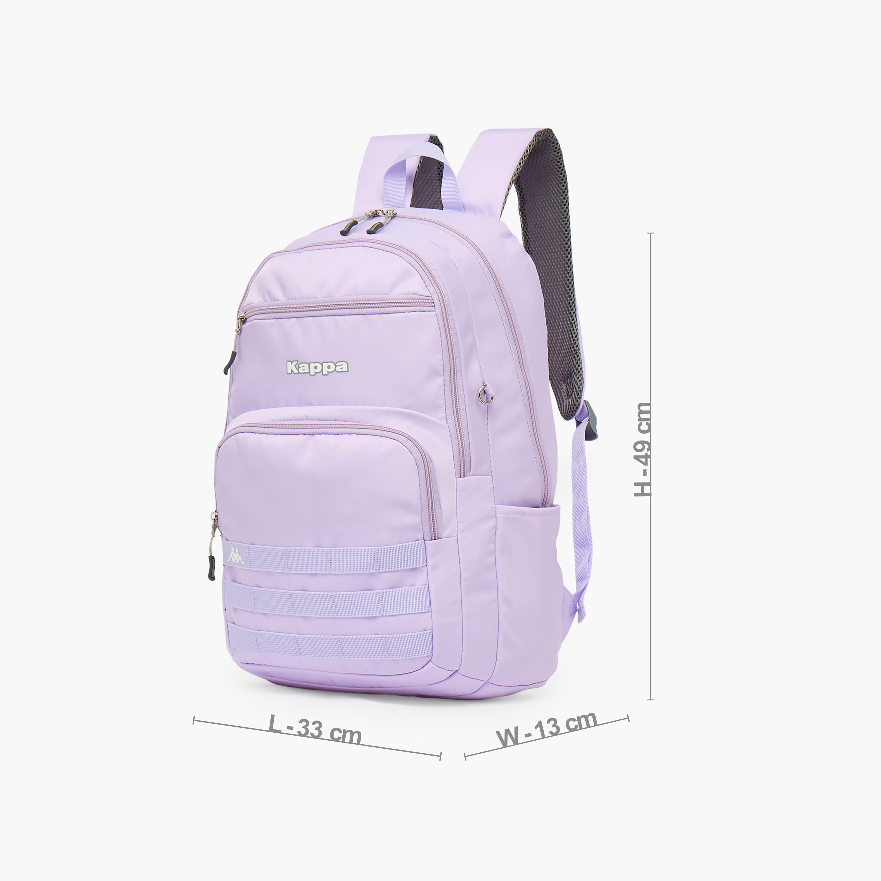 Kappa Logo Print 2-Piece School Backpack Set for Kids 13 Years+ with Detachable Pouch - 19 inches-school-bagsandbackpacks-backpacks-image-6