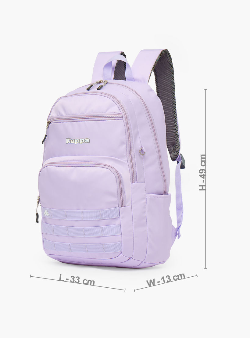 Kappa Logo Print 2-Piece School Backpack Set for Kids 13 Years+ with Detachable Pouch - 19 inches-school-bagsandbackpacks-backpacks-image-6