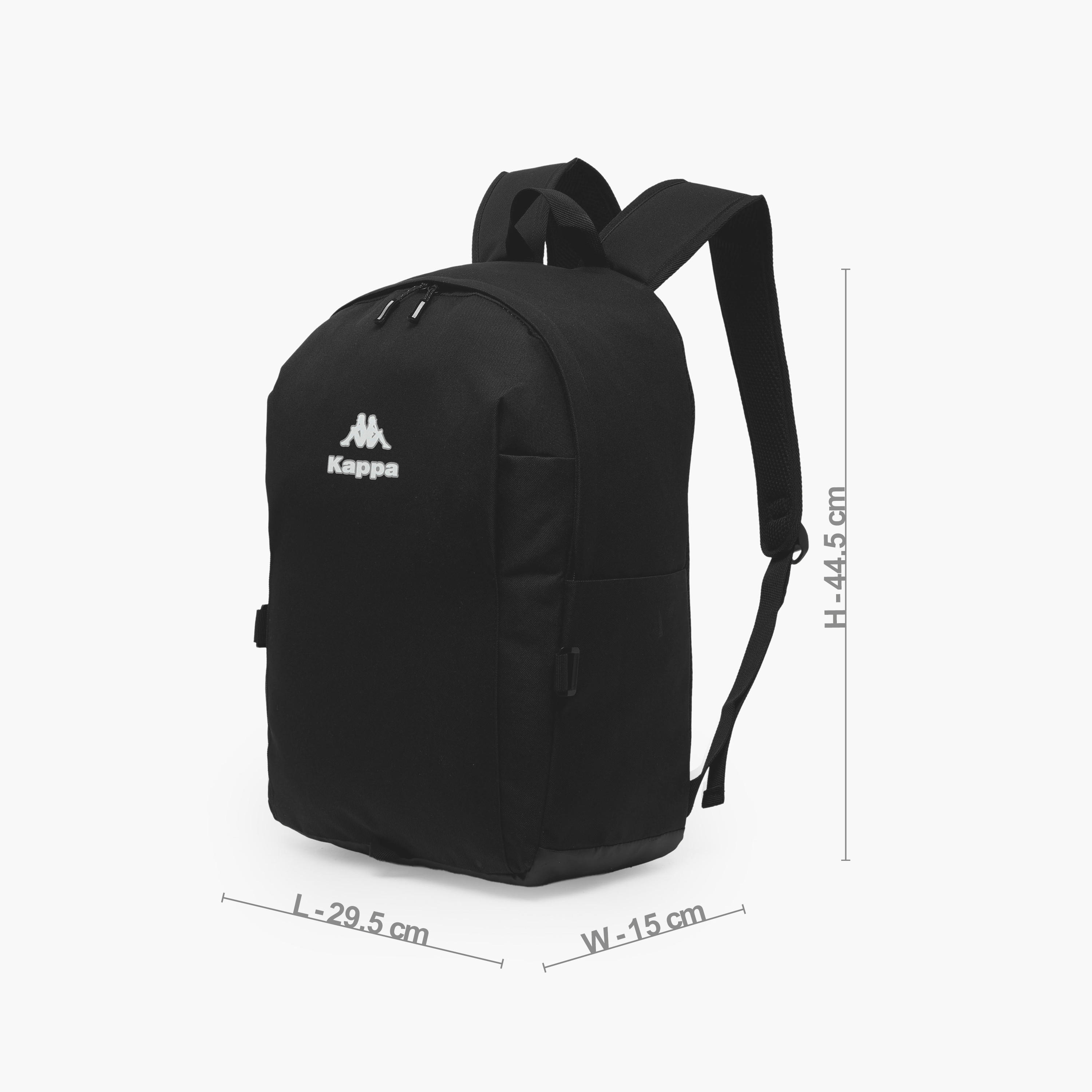 Kappa Logo Print School Backpack for Kids 13 Years+ with Adjustable Straps and Lunch Bag-school-bagsandbackpacks-backpacks-image-9