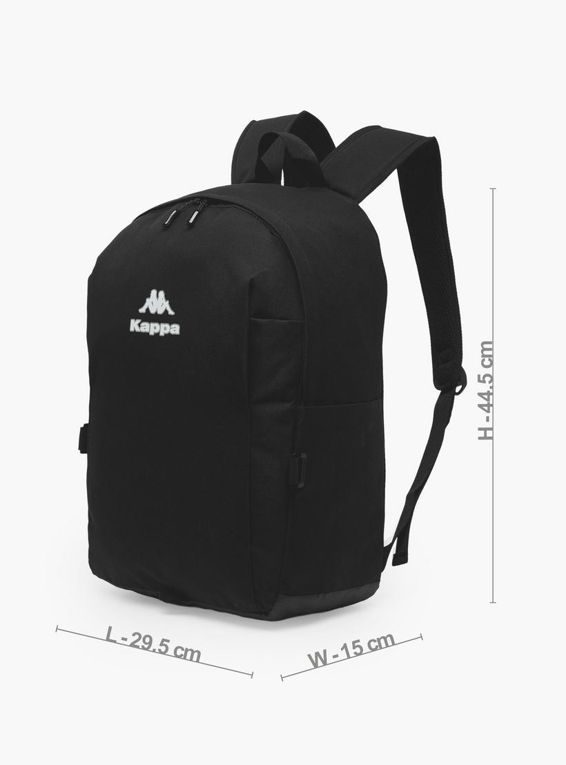 Kappa Logo Print School Backpack for Kids 13 Years+ with Adjustable Straps and Lunch Bag-school-bagsandbackpacks-backpacks-image-9