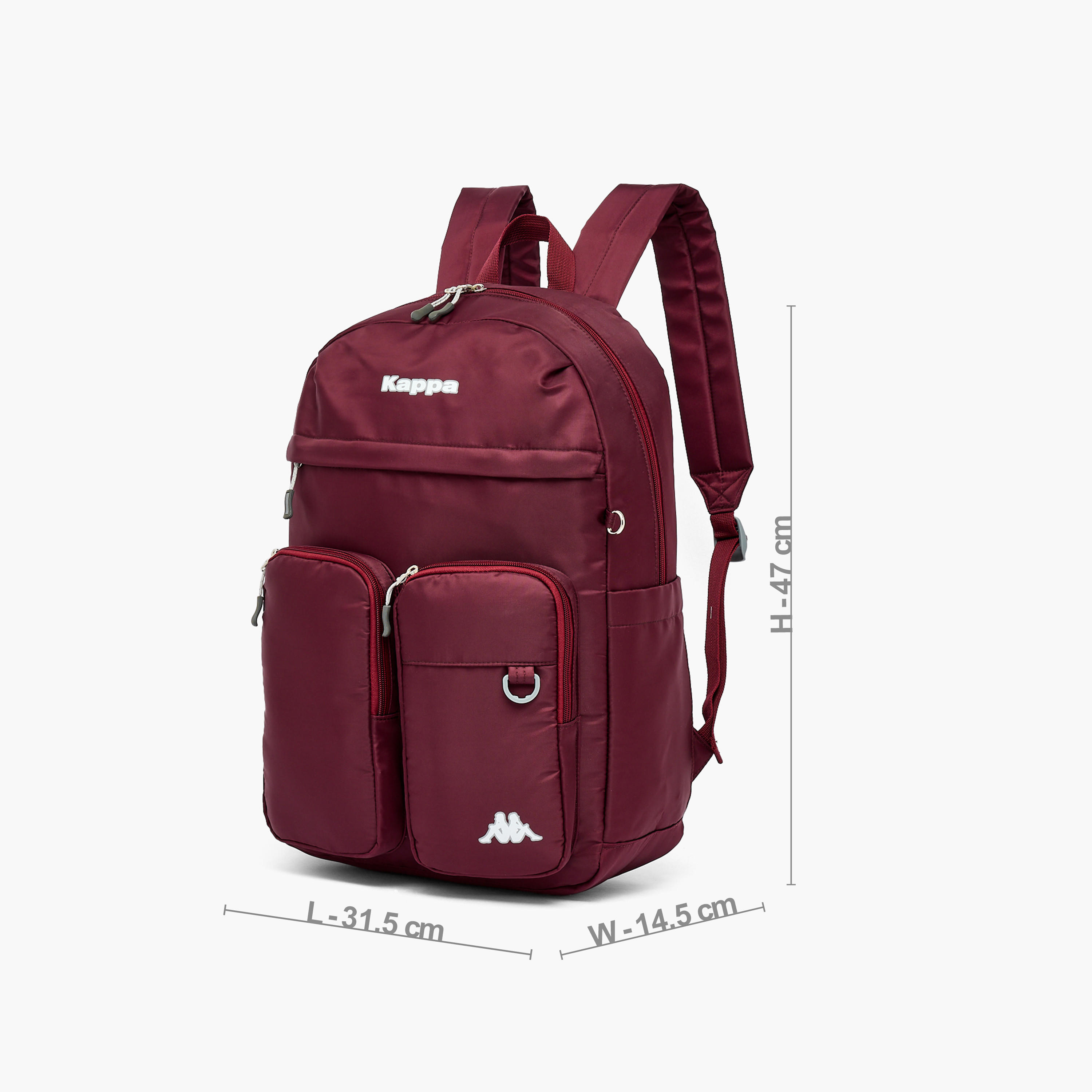 Kappa Logo 2-Piece School Backpack Set for Kids 13 Years+ with Pencil Pouch-school-bagsandbackpacks-backpacks-image-7