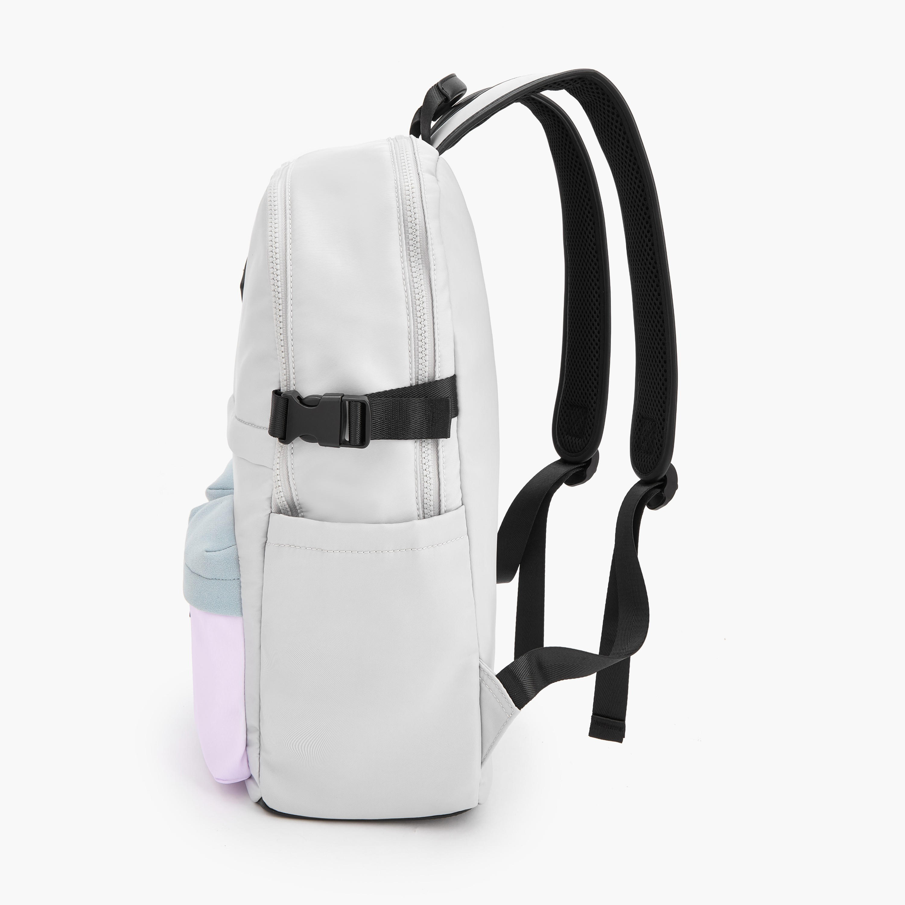 Lee Cooper Logo Applique Backpack with Adjustable Shoulder Straps-school-bagsandbackpacks-backpacks-image-6