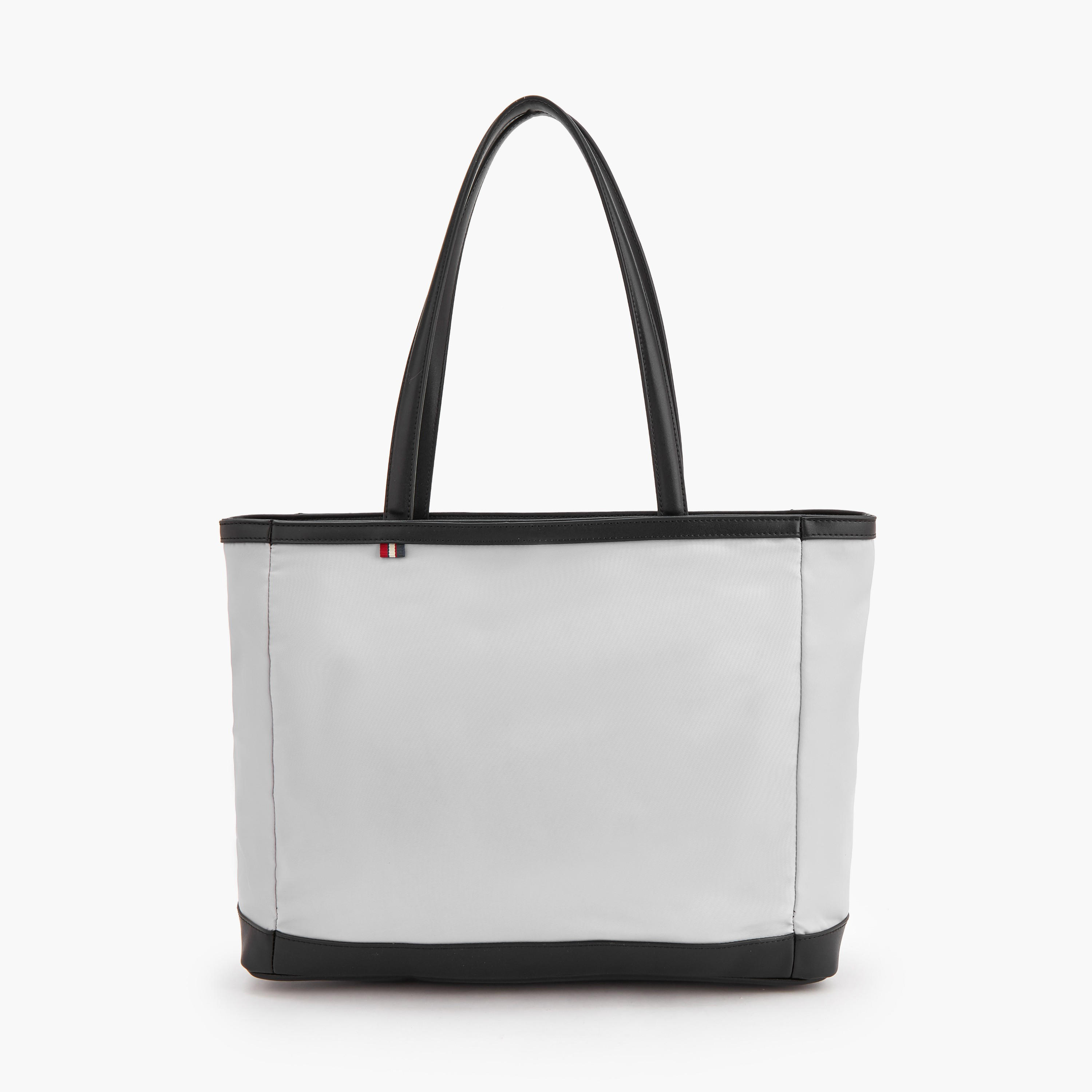 Lee Cooper Colourblock Tote Bag with Zip Closure-women-bagsandwallets-handbags-image-4