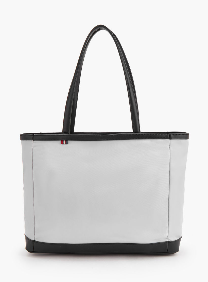 Lee Cooper Colourblock Tote Bag with Zip Closure-women-bagsandwallets-handbags-image-4