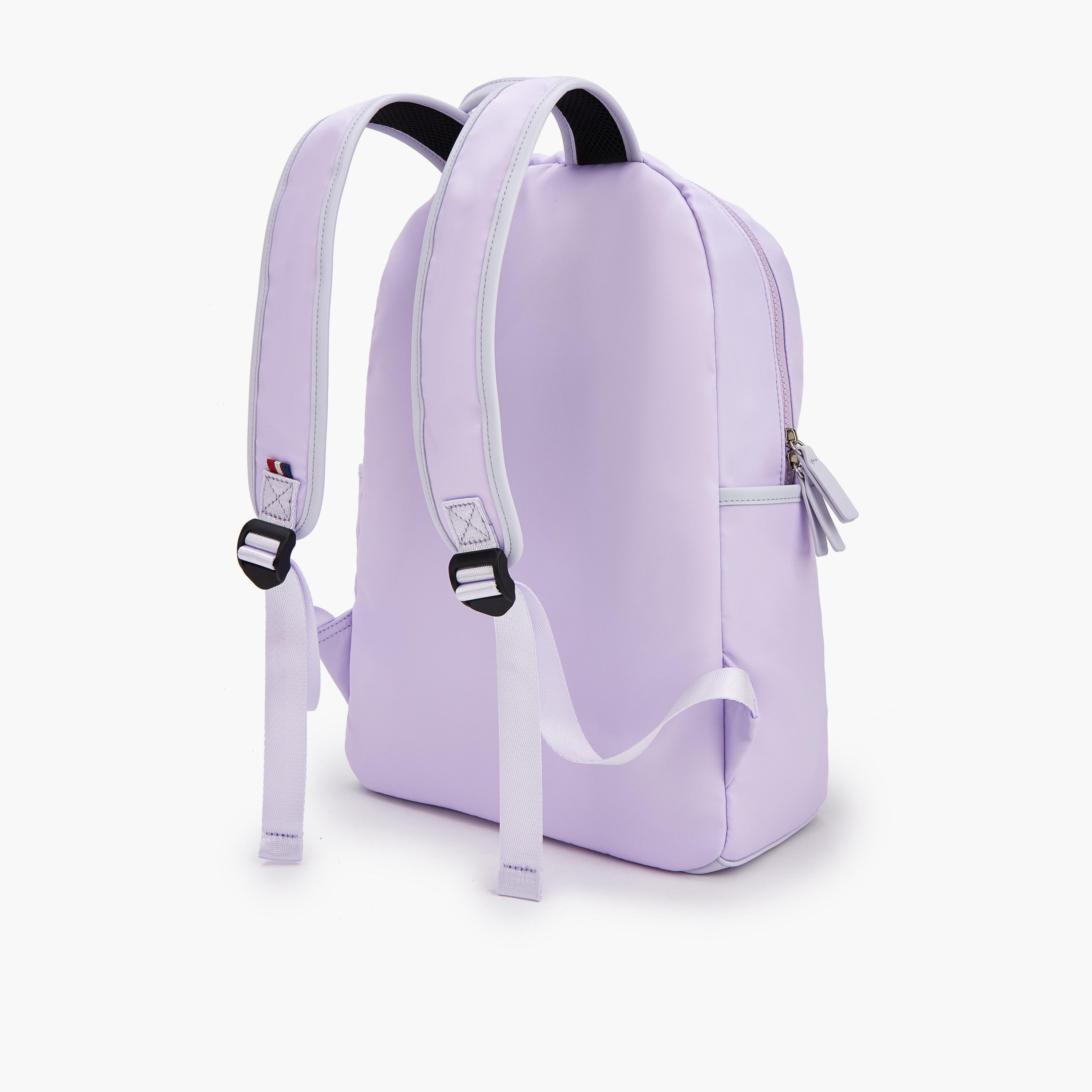 Lee Cooper Solid Backpack with Adjustable Shoulder Straps-women-bagsandwallets-backpacks-image-7