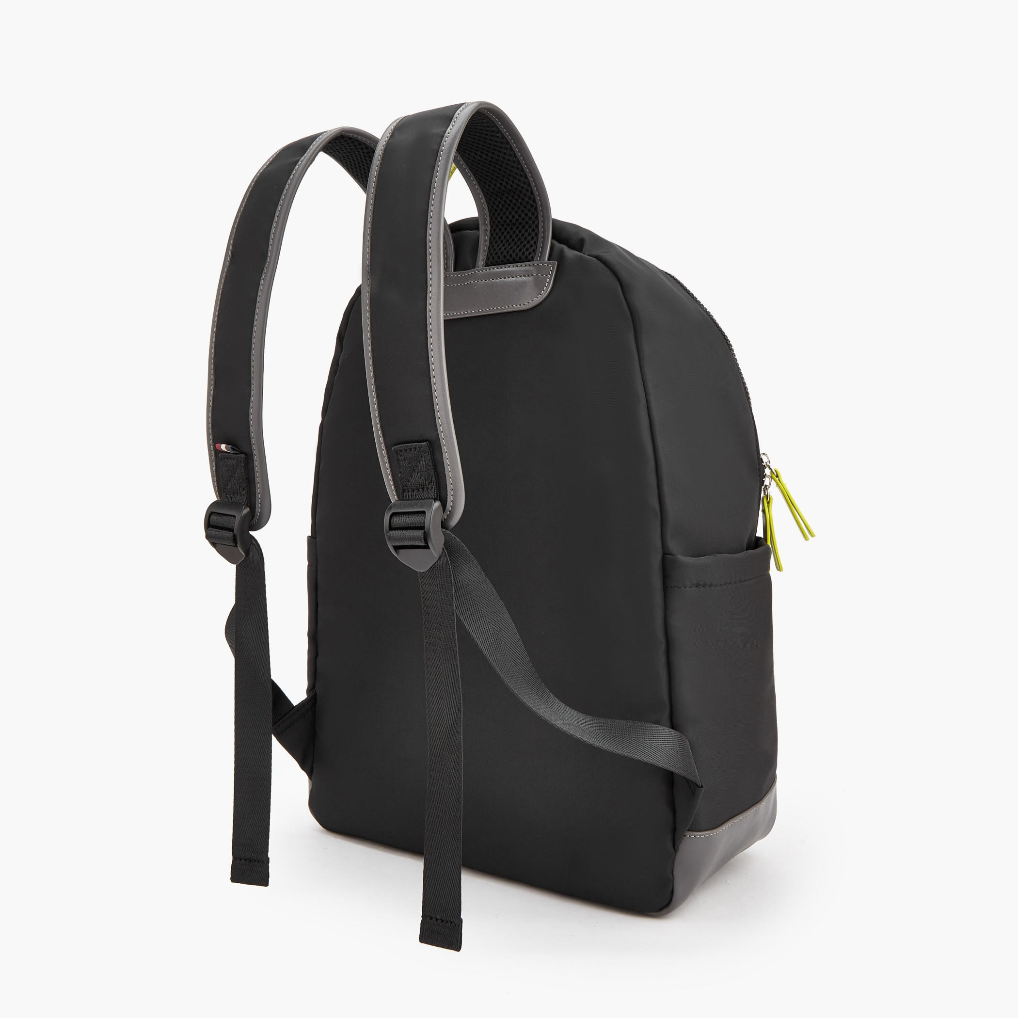 Lee Cooper Logo Applique Backpack with Zip Closure-school-bagsandbackpacks-backpacks-image-7