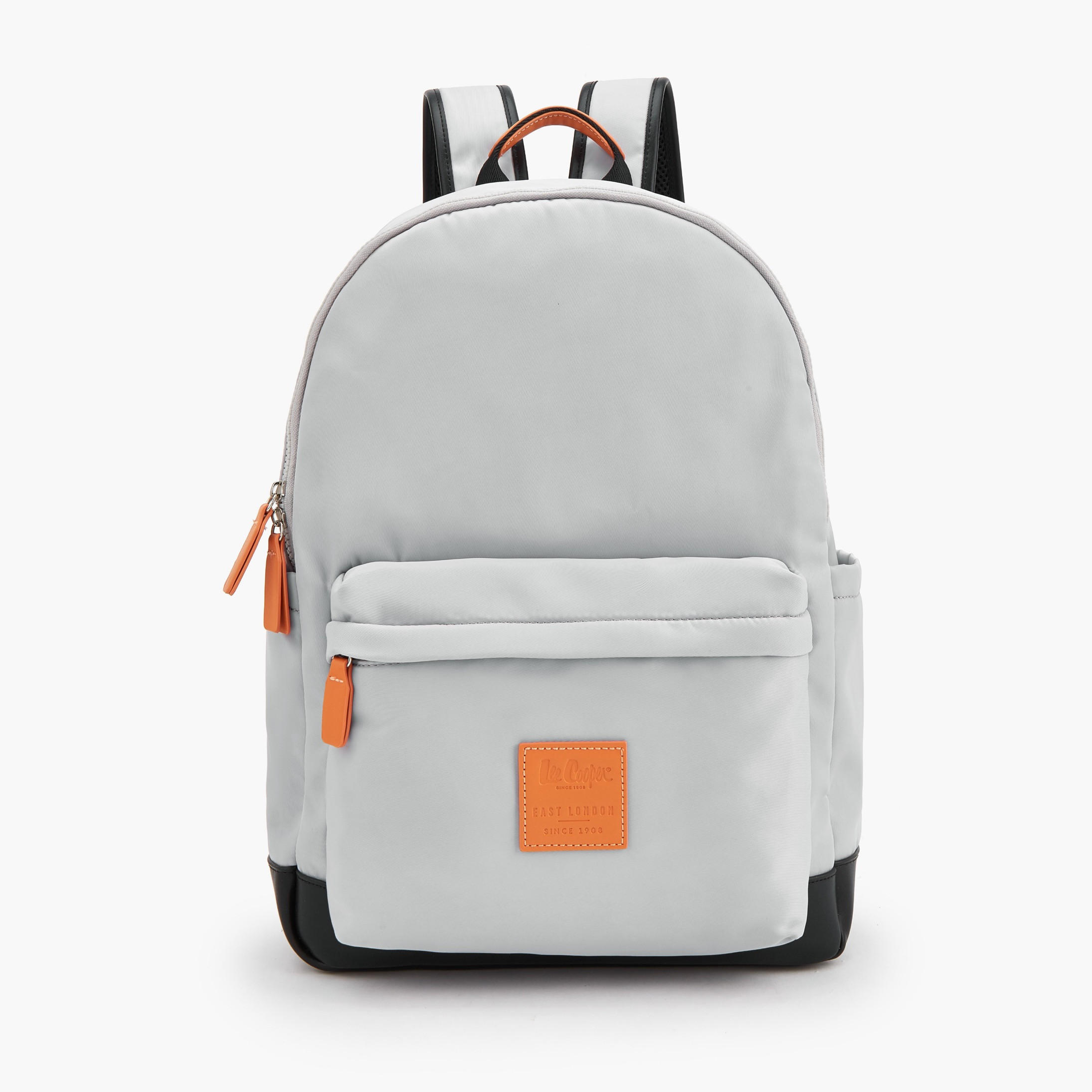 Lee Cooper Logo Applique Backpack with Zip Closure-school-bagsandbackpacks-backpacks-image-1