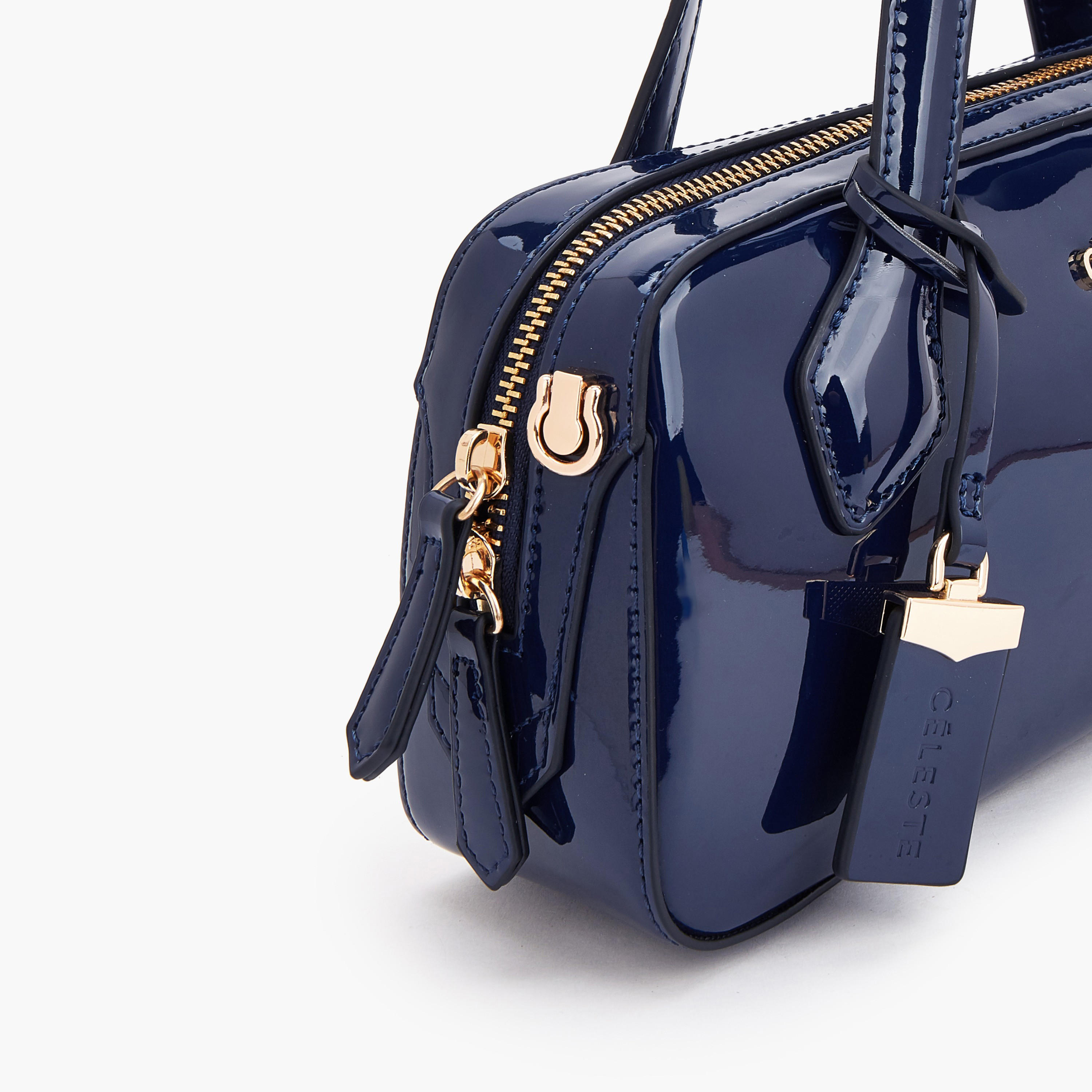 Celeste Solid Shoulder Bag with Detachable Strap-women-bagsandwallets-handbags-image-6