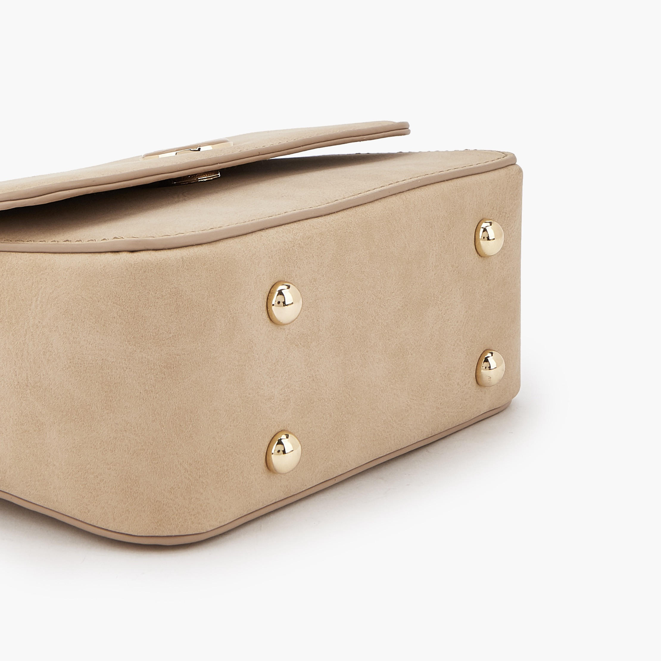 Le Confort Textured Crossbody Bag with Flap Closure-women-bagsandwallets-handbags-image-6