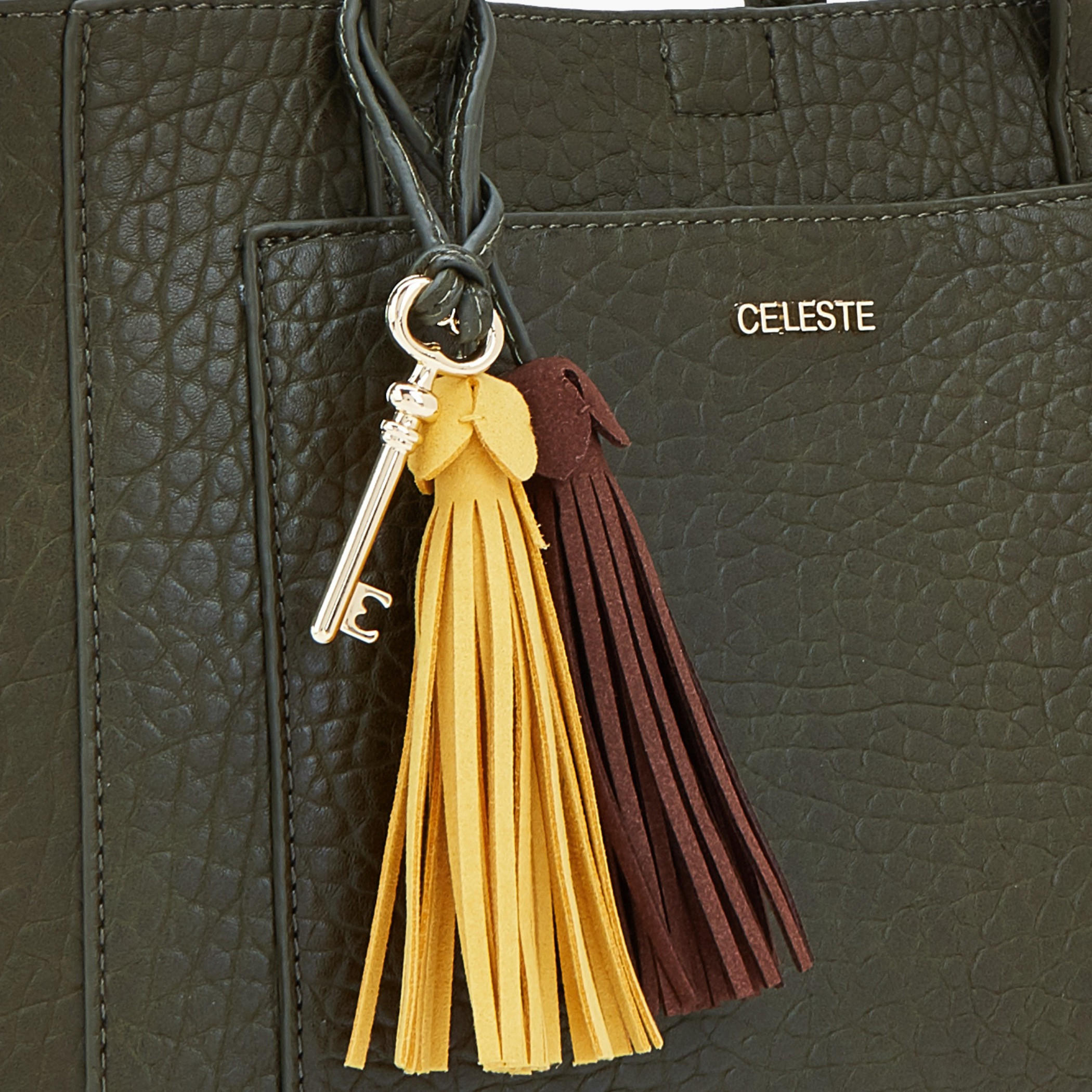 Celeste Textured Tote Bag with Pouch-women-bagsandwallets-handbags-image-5