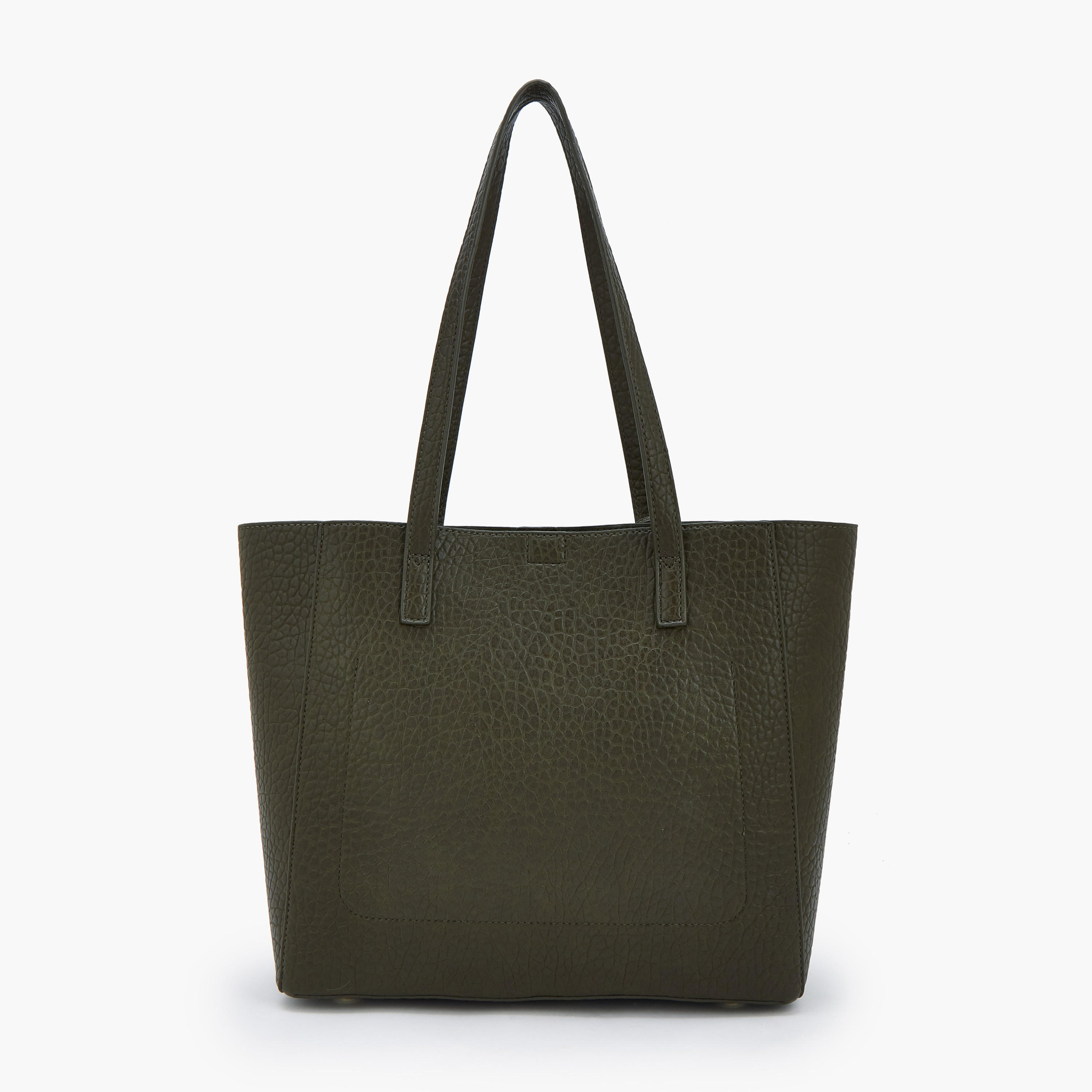 Celeste Textured Tote Bag with Pouch-women-bagsandwallets-handbags-image-7