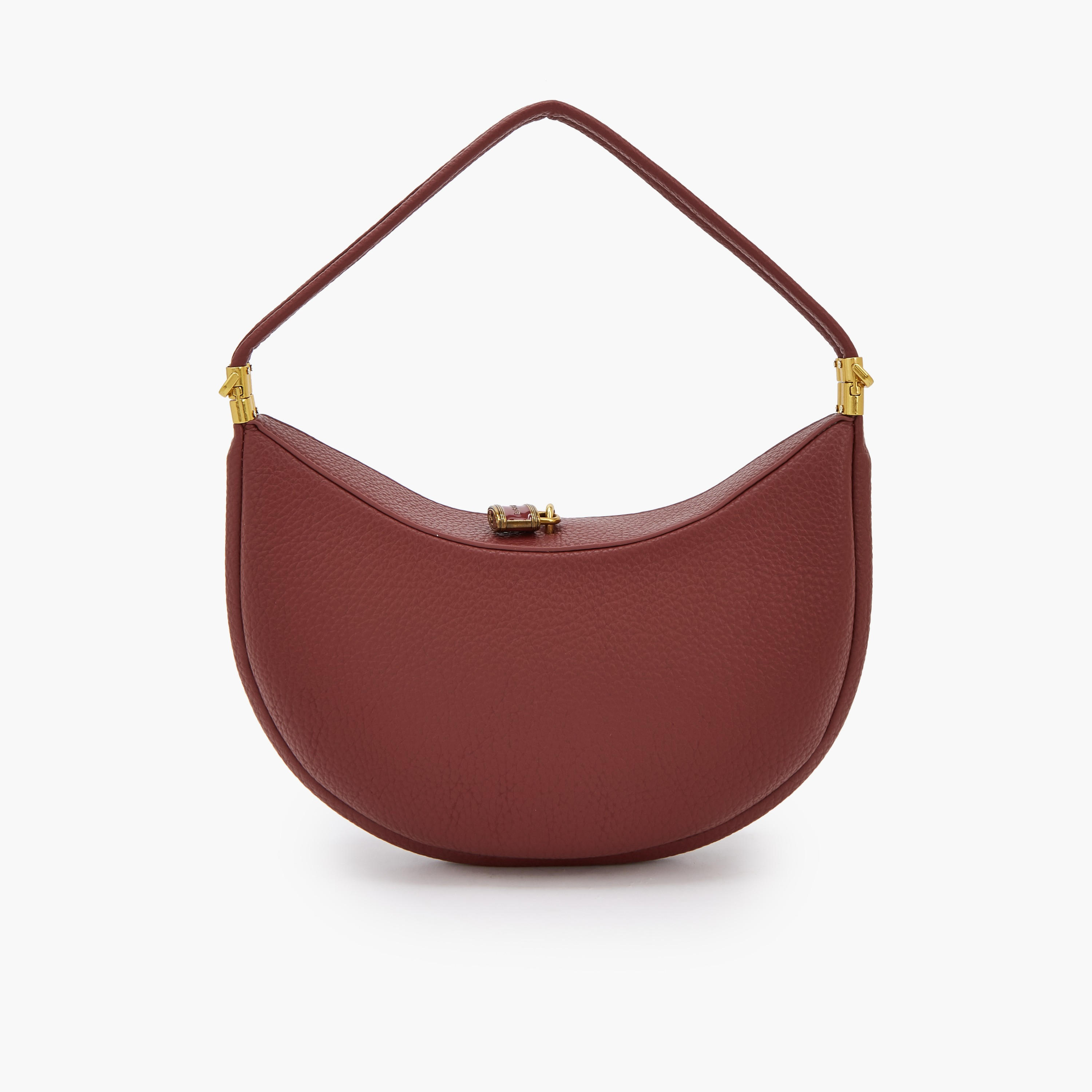 شنطة كتف بارزة الملمس بقفل قلاب من سيليست-women-bagsandwallets-handbags-image-3