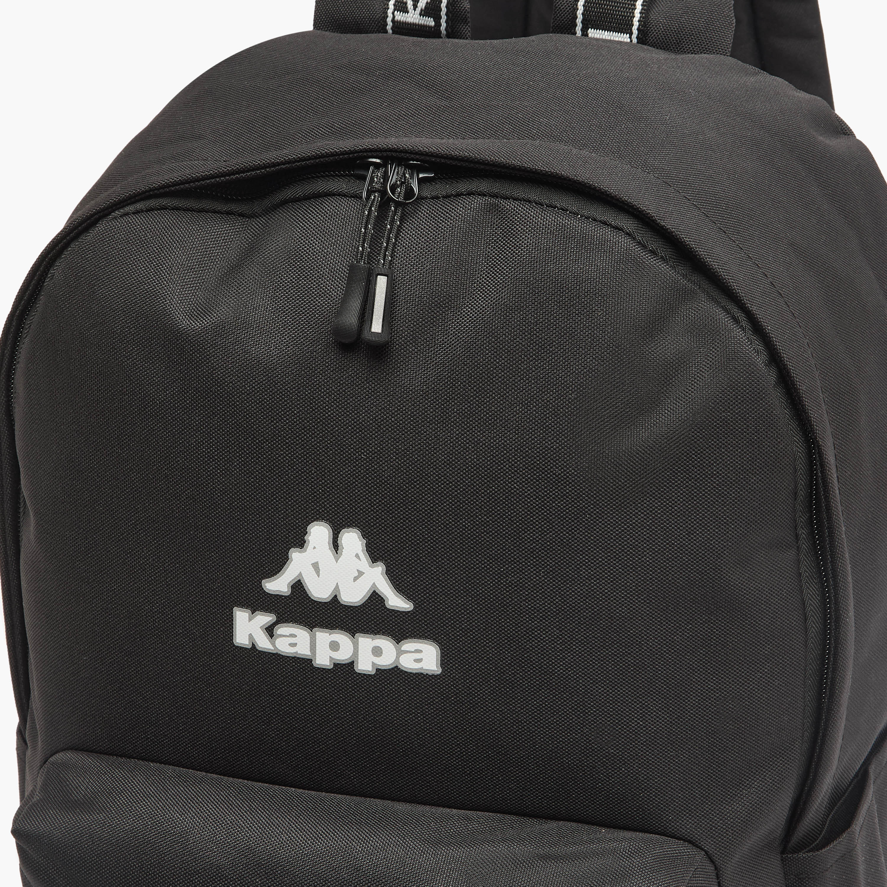 Kappa Logo Print Backpack for Kids 8-13 Years with Adjustable Straps-boys-accessories-bagsandbackpacks-image-3