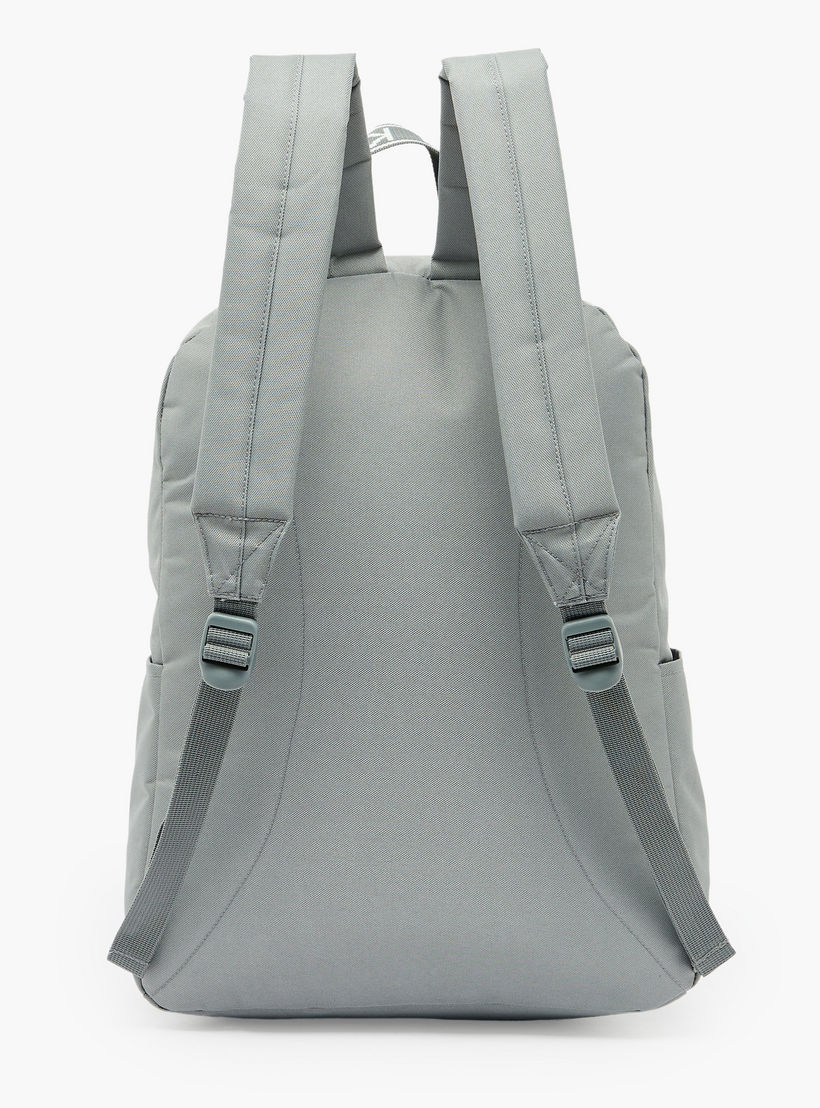 Kappa Logo Print Backpack for Kids 8-13 Years with Adjustable Straps-boys-accessories-bagsandbackpacks-image-8