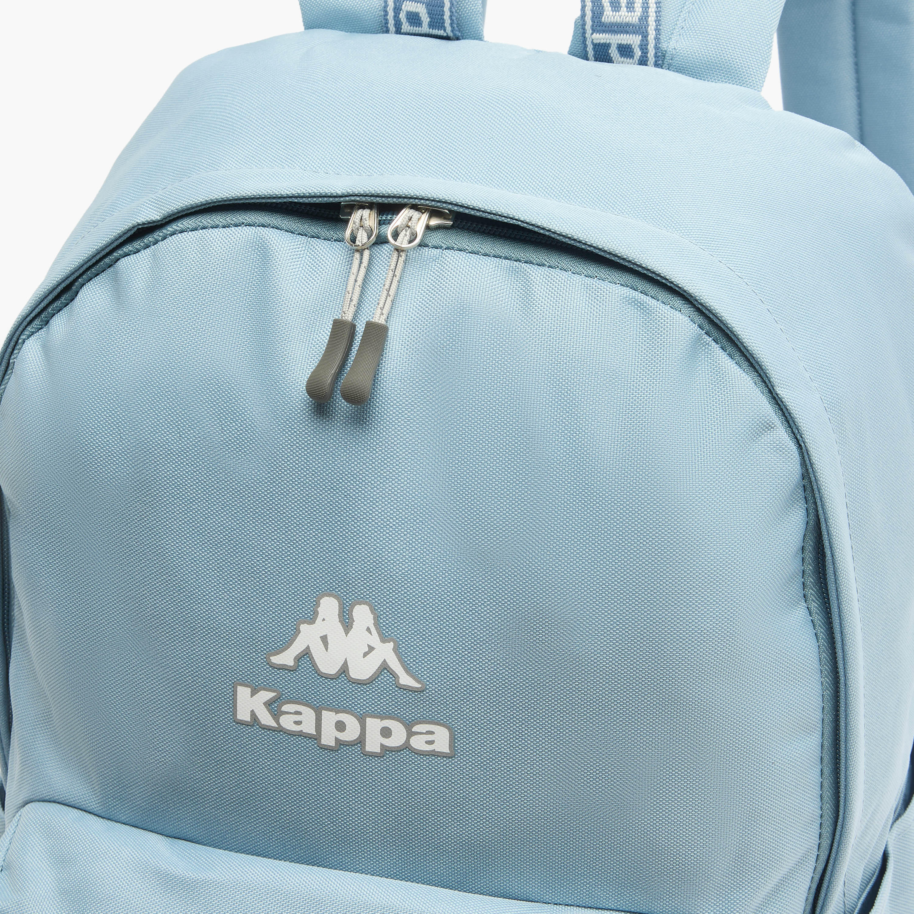 Kappa Logo Print Backpack for Kids 8-13 Years with Adjustable Straps-boys-accessories-bagsandbackpacks-image-3