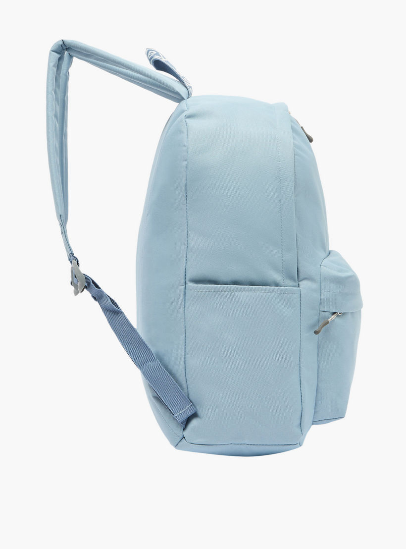 Kappa Logo Print Backpack for Kids 8-13 Years with Adjustable Straps-boys-accessories-bagsandbackpacks-image-7