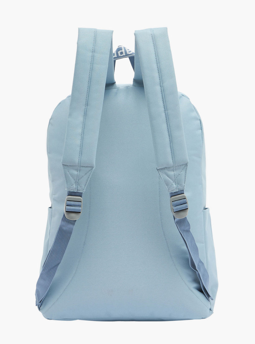 Kappa Logo Print Backpack for Kids 8-13 Years with Adjustable Straps-boys-accessories-bagsandbackpacks-image-8