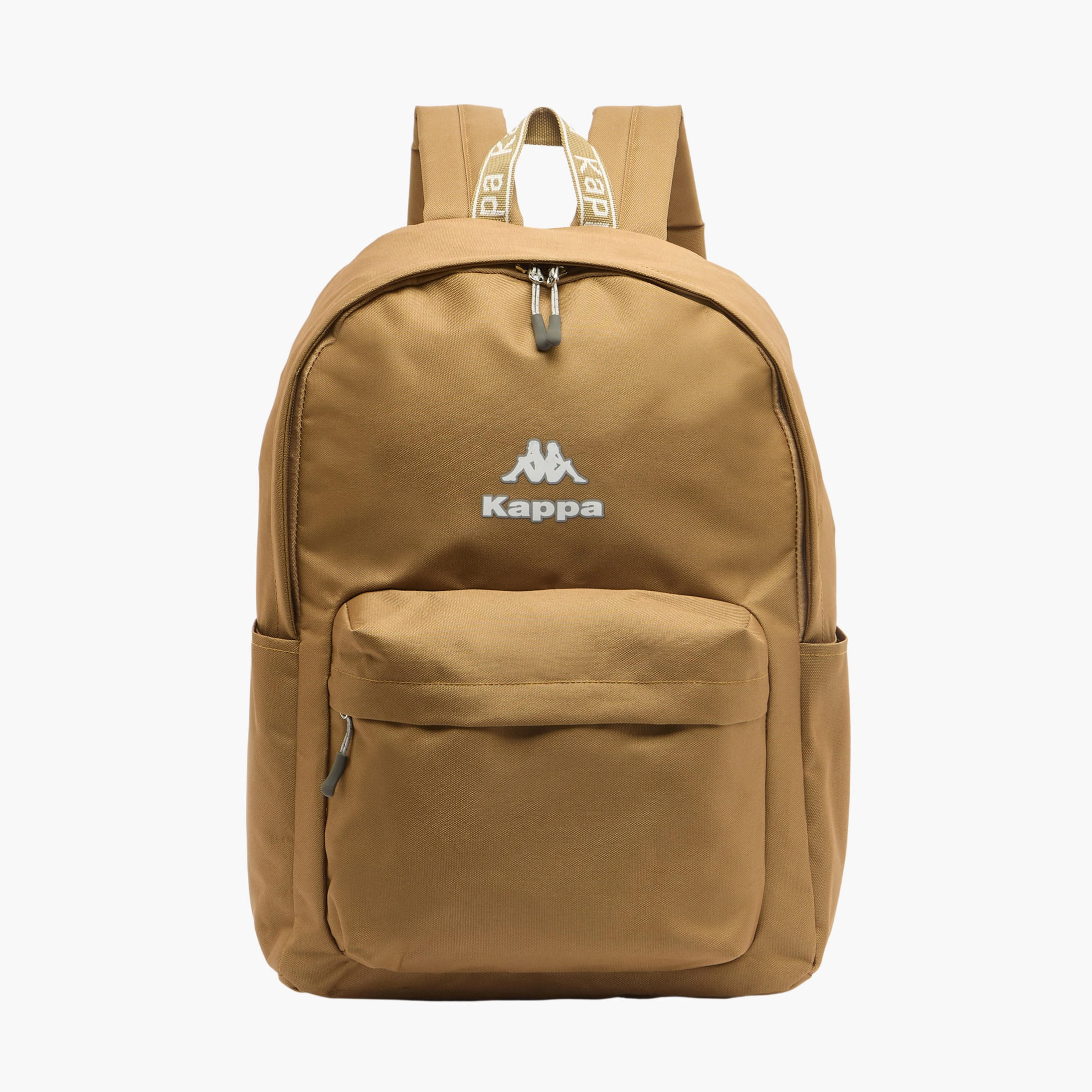 Kappa Logo Print Backpack for Kids 8-13 Years with Adjustable Straps-boys-accessories-bagsandbackpacks-image-1