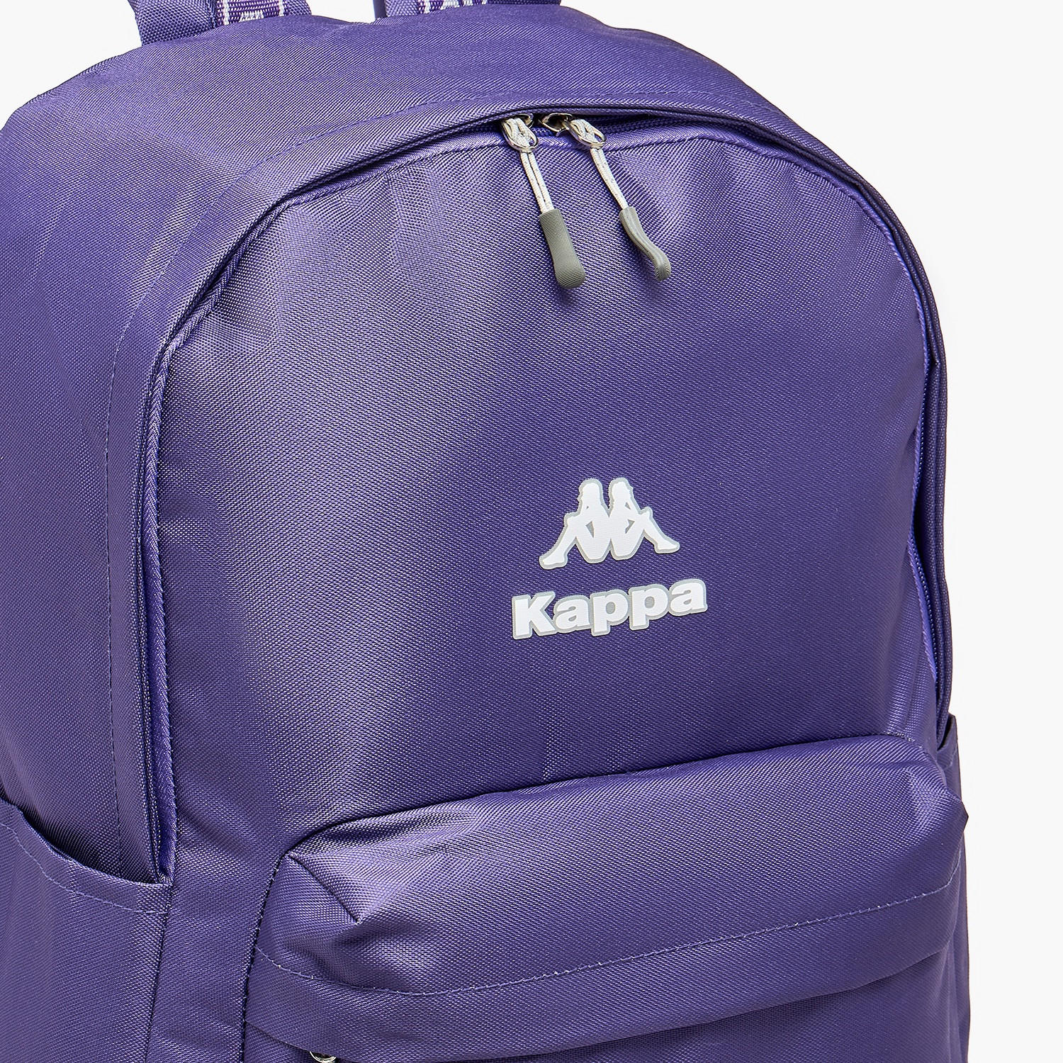 Kappa Logo Print Backpack for Kids 8-13 Years with Adjustable Straps-boys-accessories-bagsandbackpacks-image-2
