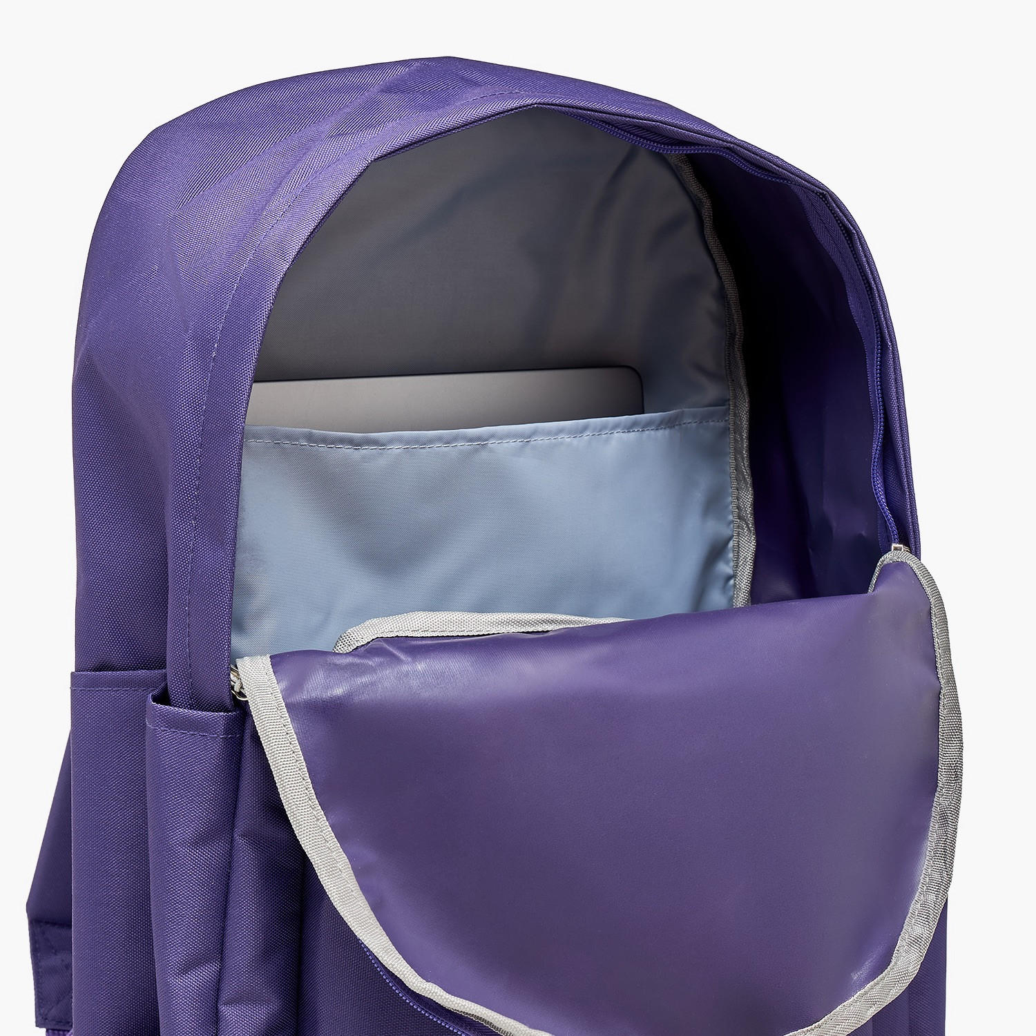 Kappa Logo Print Backpack for Kids 8-13 Years with Adjustable Straps-boys-accessories-bagsandbackpacks-image-3