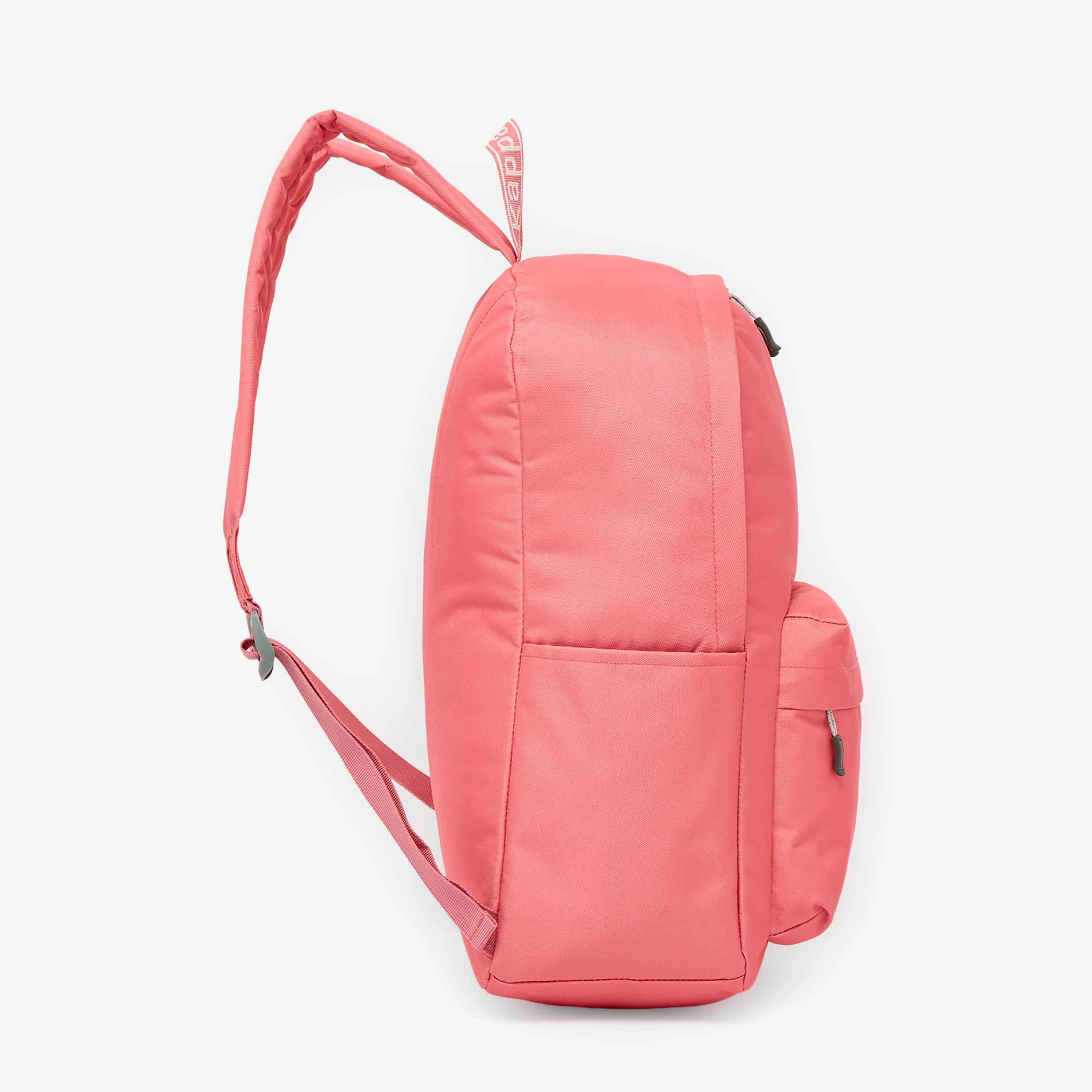 Kappa Logo Print Backpack for Kids 8-13 Years with Adjustable Straps-boys-accessories-bagsandbackpacks-image-6