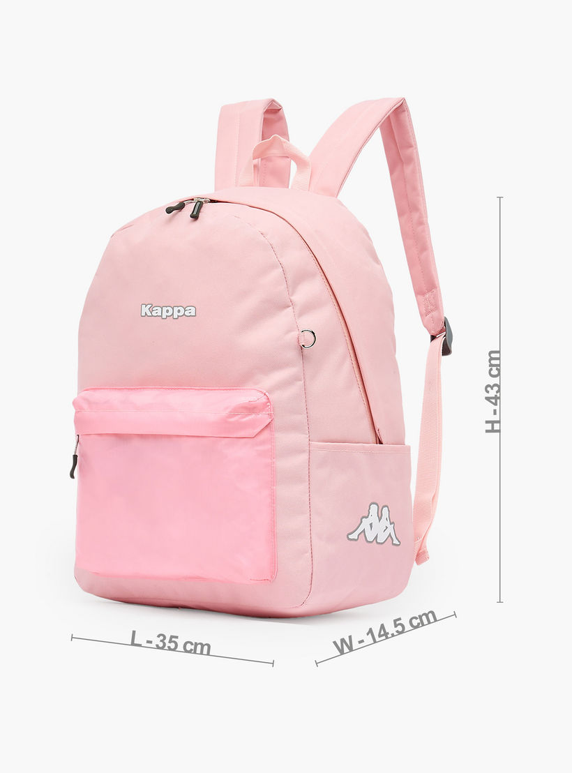 Kappa Solid School Backpack for Girls 8-13 Years with Pencil Pouch - 17 inches-school-bagsandbackpacks-backpacks-image-6