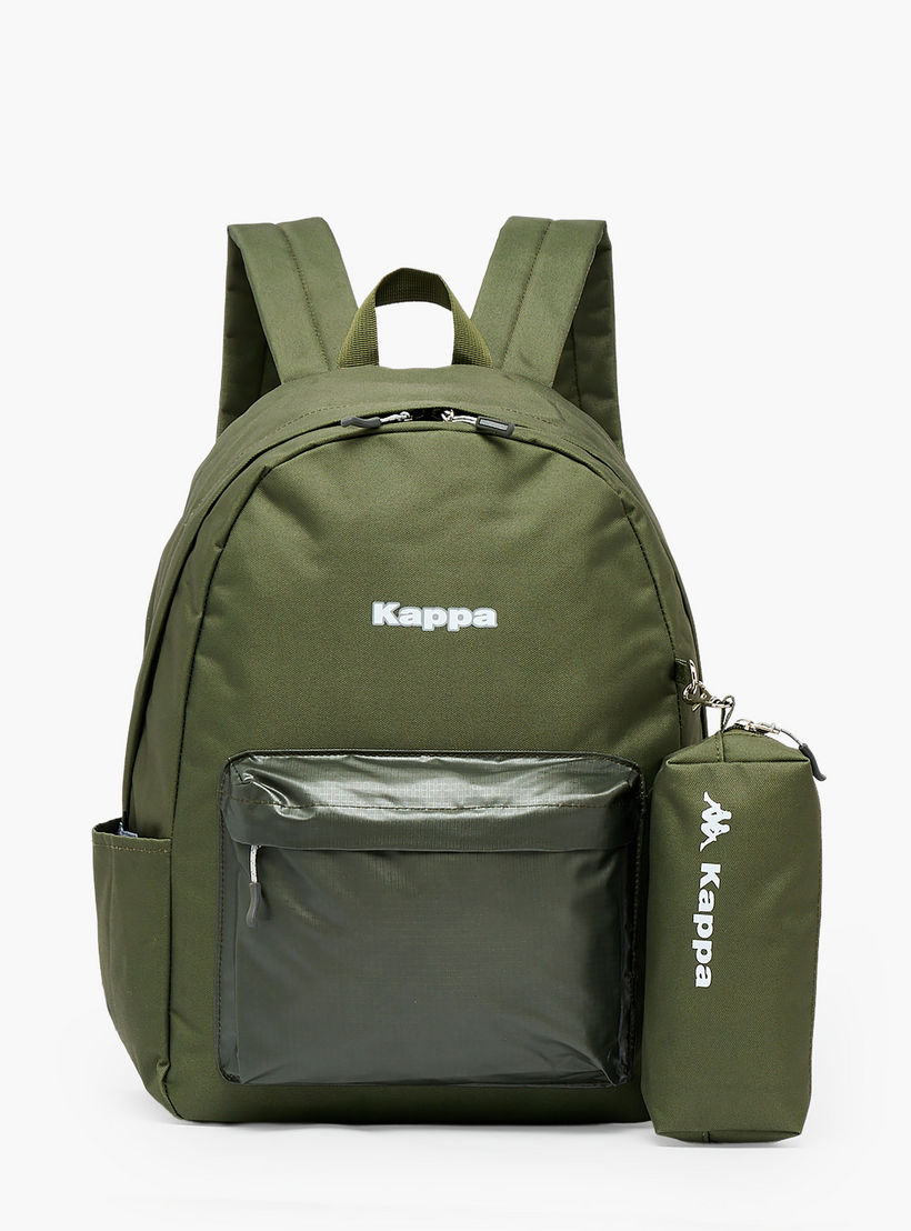 Kappa Solid School Backpack for Girls 8-13 Years with Pencil Pouch - 17 inches-school-bagsandbackpacks-backpacks-image-1