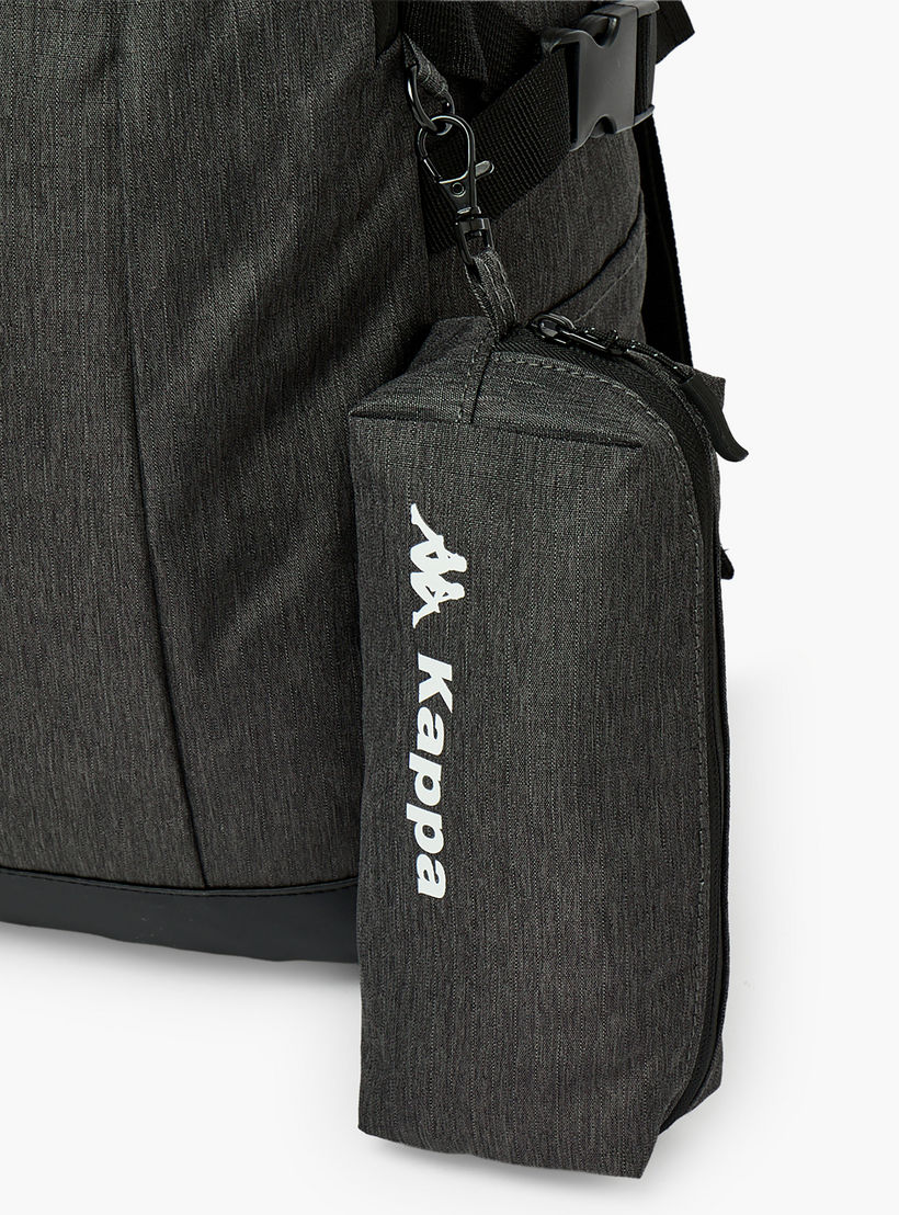 Kappa Textured School Backpack for Boys 8-13 Years with Pencil Pouch - 17 inches-school-bagsandbackpacks-backpacks-image-4