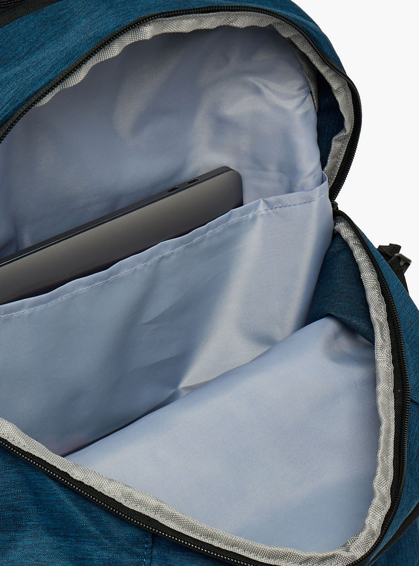 Kappa Textured School Backpack for Boys 8-13 Years with Pencil Pouch - 17 inches-school-bagsandbackpacks-backpacks-image-5