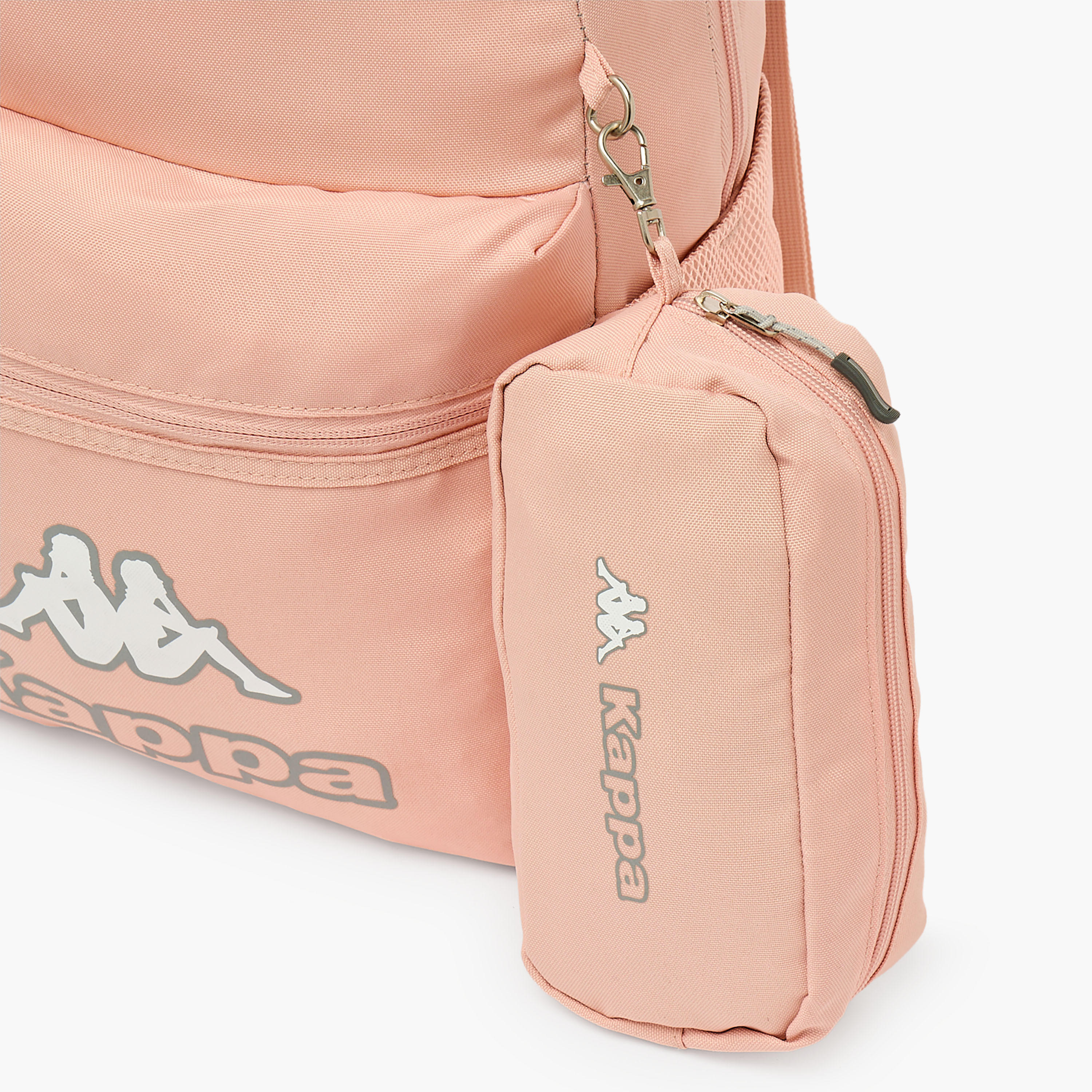 Kappa Logo Print 3-Piece School Backpack Set for Kids 8-13 Years with Pencil Pouch and Lunch Bag-school-bagsandbackpacks-backpacks-image-7
