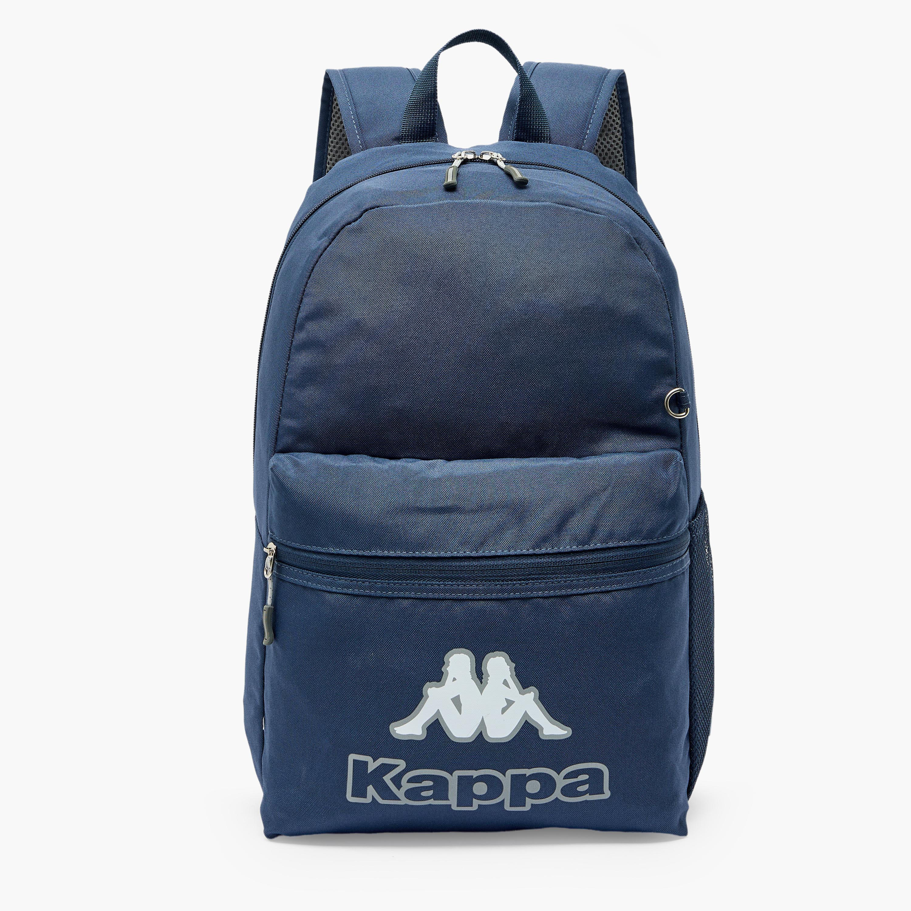 Kappa Logo Print 3-Piece School Backpack Set for Kids 8-13 Years with Pencil Pouch and Lunch Bag-school-bagsandbackpacks-backpacks-image-4