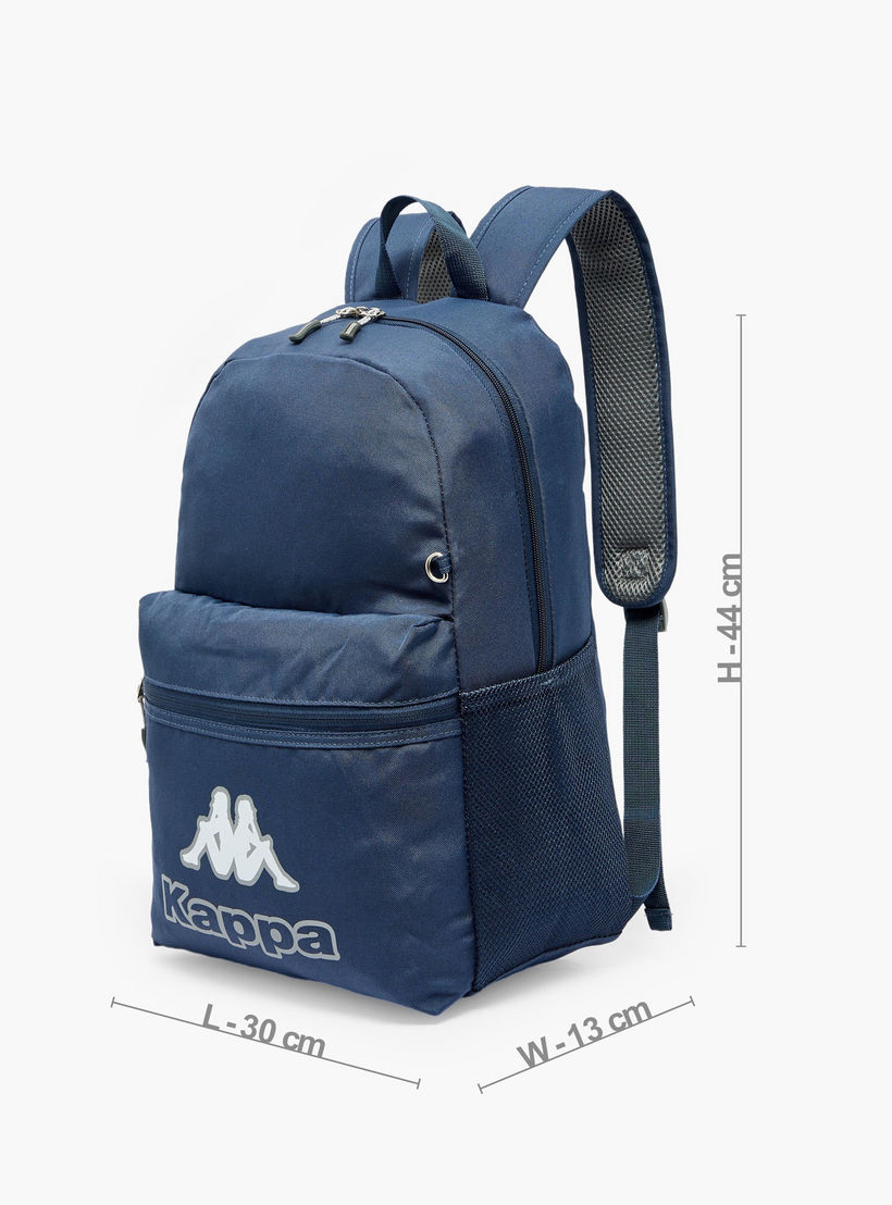 Kappa Logo Print 3-Piece School Backpack Set for Kids 8-13 Years with Pencil Pouch and Lunch Bag-school-bagsandbackpacks-backpacks-image-8
