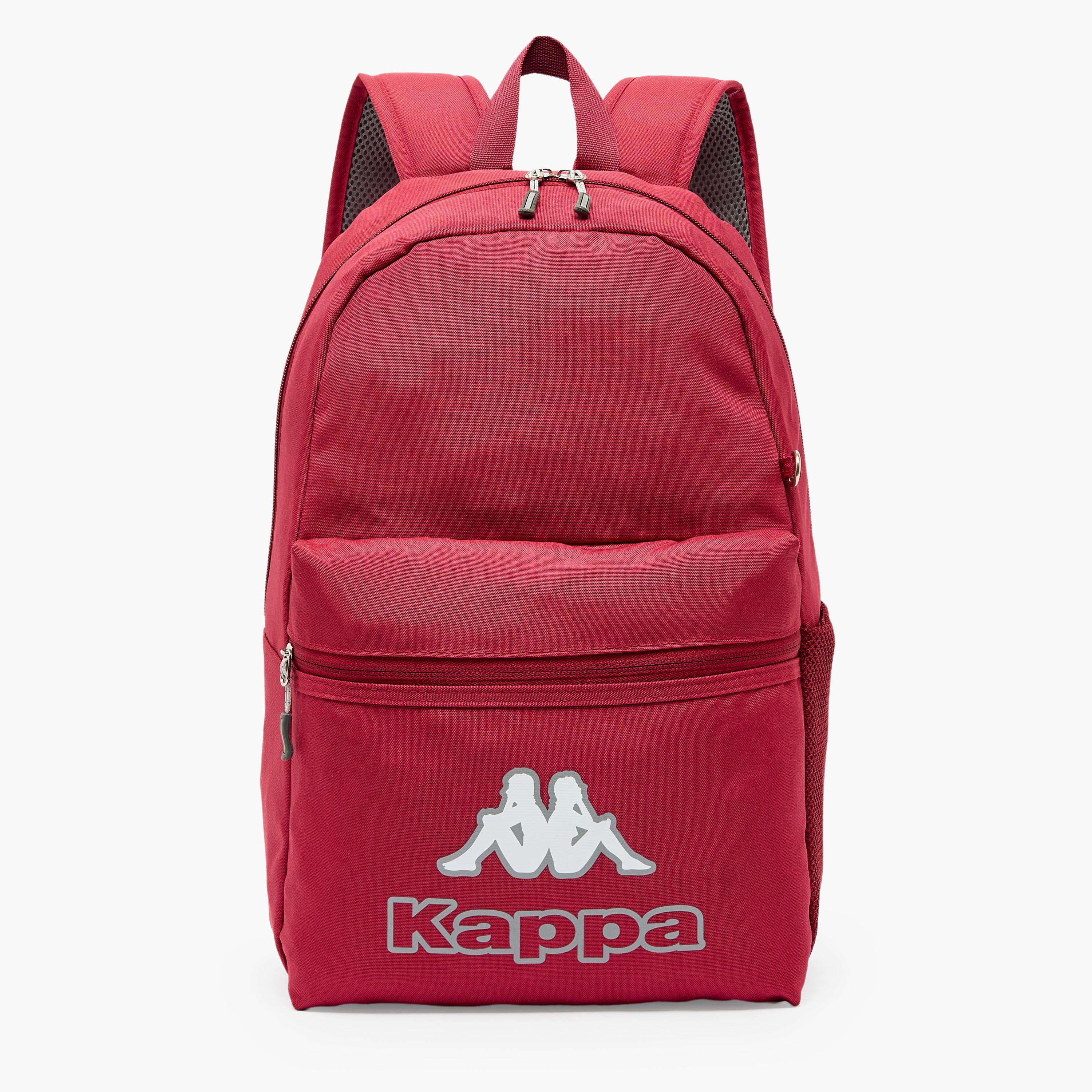 Kappa Logo Print 3-Piece School Backpack Set for Kids 8-13 Years with Pencil Pouch and Lunch Bag-school-bagsandbackpacks-backpacks-image-4