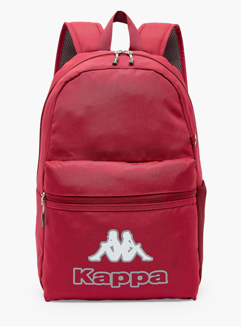Kappa Logo Print 3-Piece School Backpack Set for Kids 8-13 Years with Pencil Pouch and Lunch Bag-school-bagsandbackpacks-backpacks-image-4