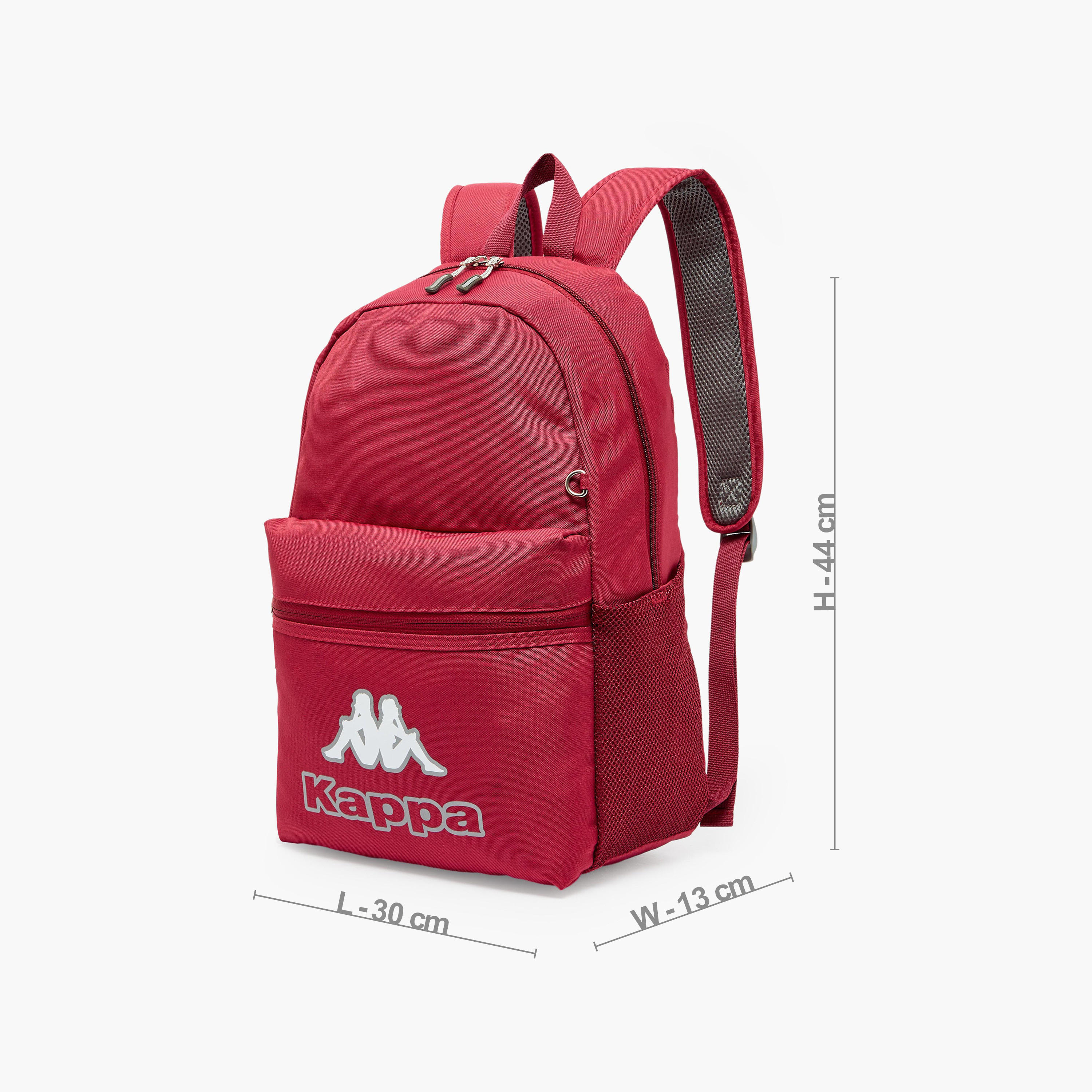 Kappa Logo Print 3-Piece School Backpack Set for Kids 8-13 Years with Pencil Pouch and Lunch Bag-school-bagsandbackpacks-backpacks-image-8