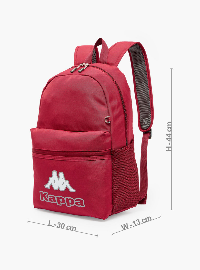 Kappa Logo Print 3-Piece School Backpack Set for Kids 8-13 Years with Pencil Pouch and Lunch Bag-school-bagsandbackpacks-backpacks-image-8